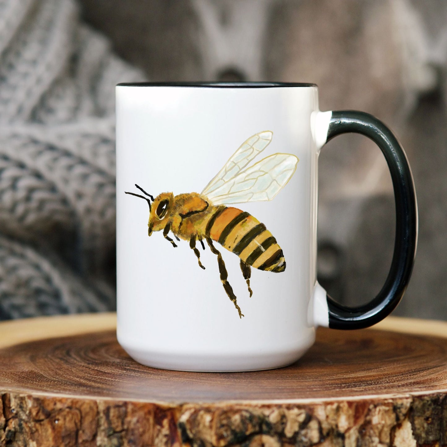 Honey Bee Mug - MerikaArt