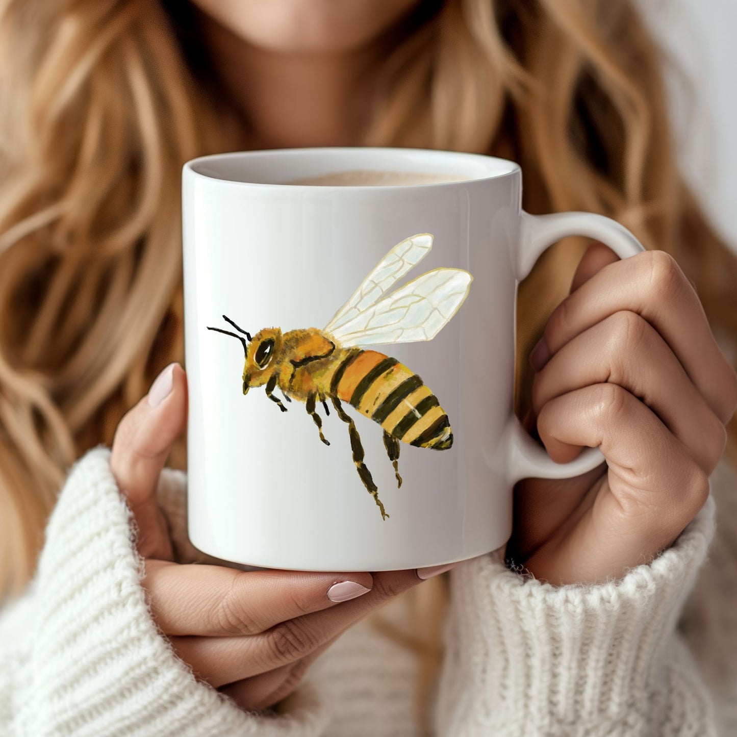 Honey Bee Mug - MerikaArt