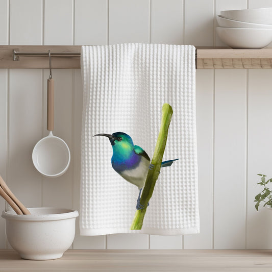 Hummingbird Kitchen Towel - MerikaArt