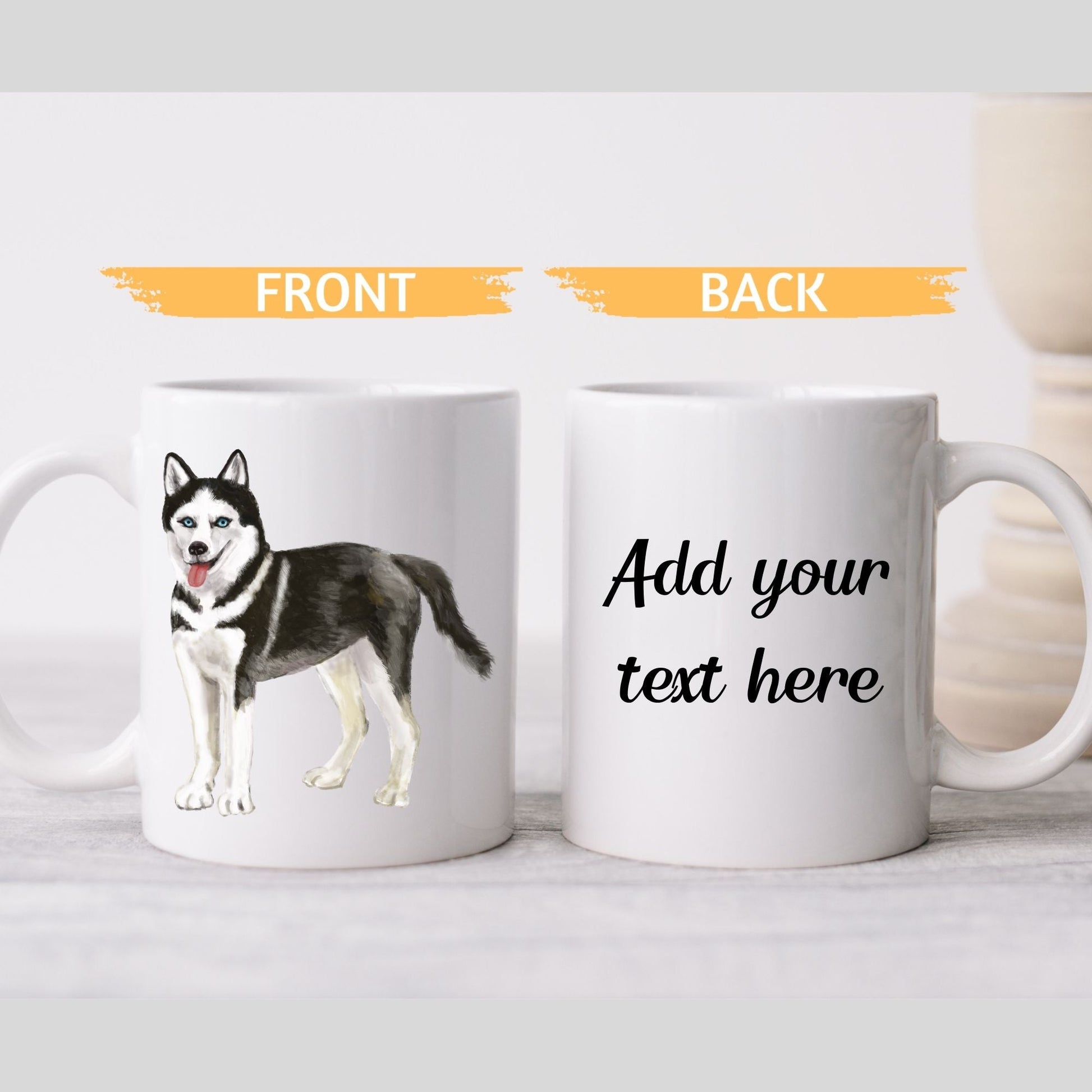 Husky Mug - MerikaArt
