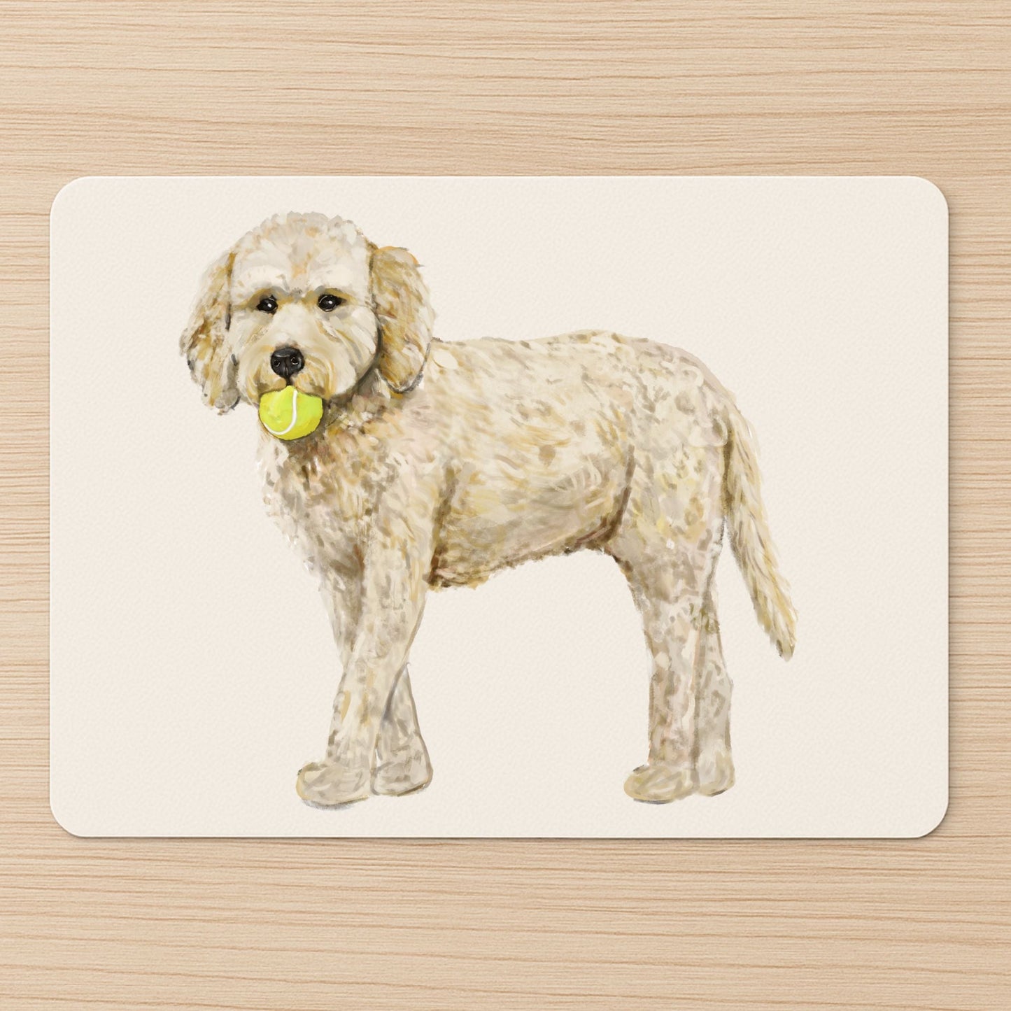 Labradoodle Mousepad - MerikaArt