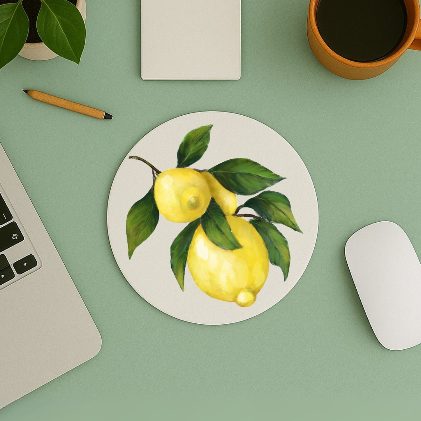 Lemon Mousepad - MerikaArt