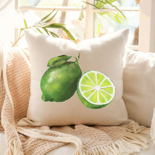 Lime Pillow - MerikaArt