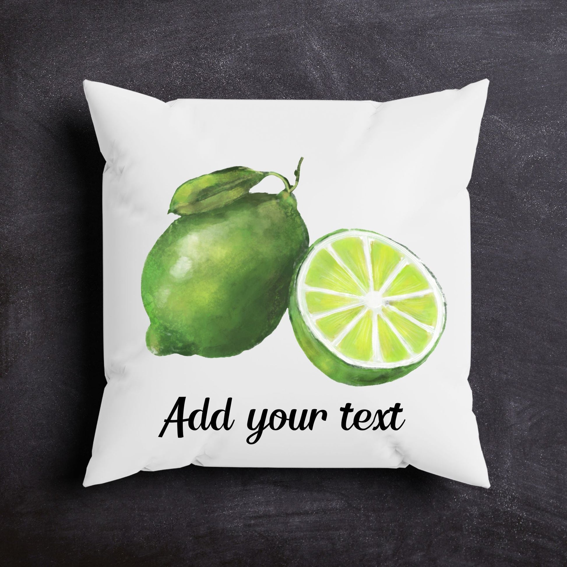 Lime Pillow - MerikaArt