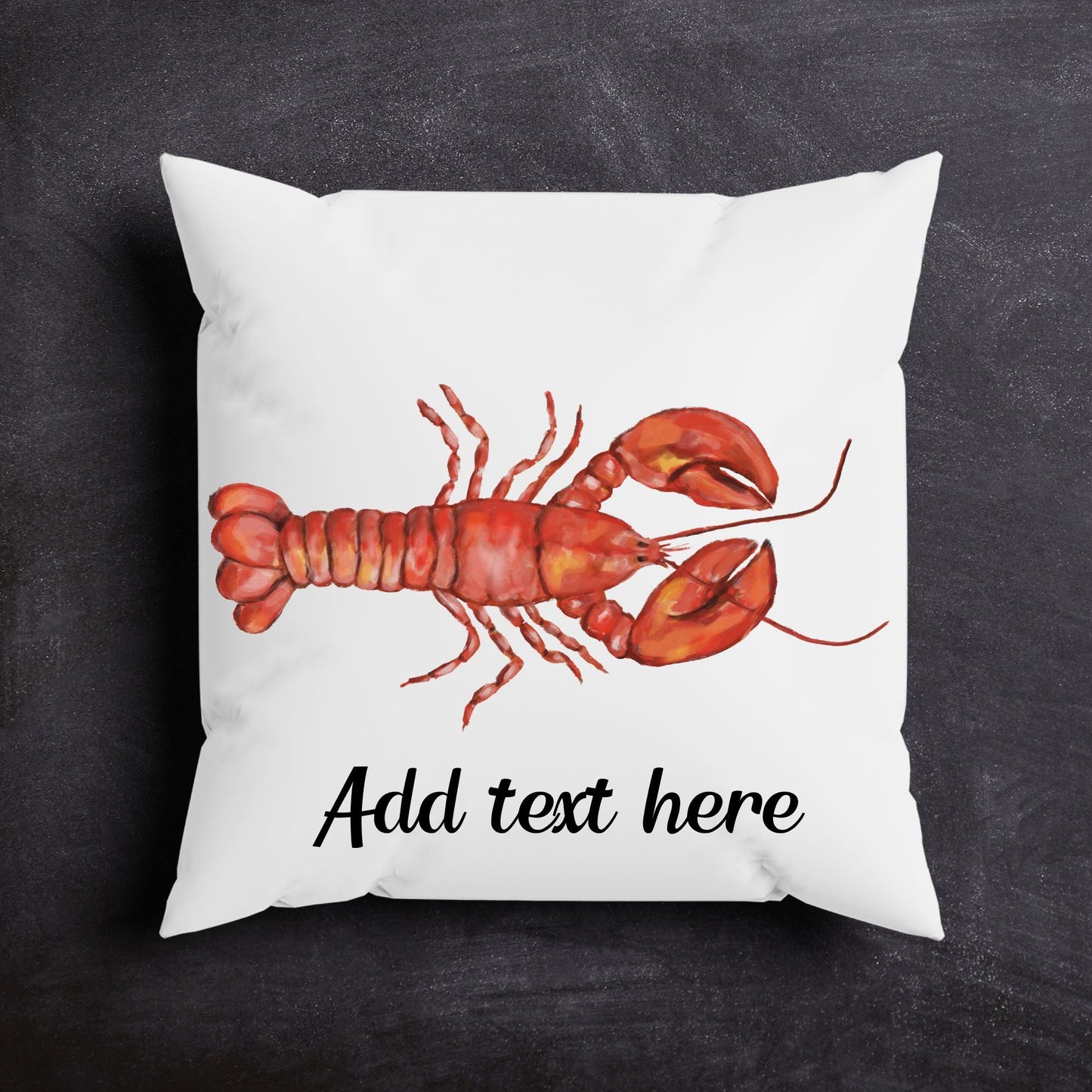 Lobster Pillow - MerikaArt