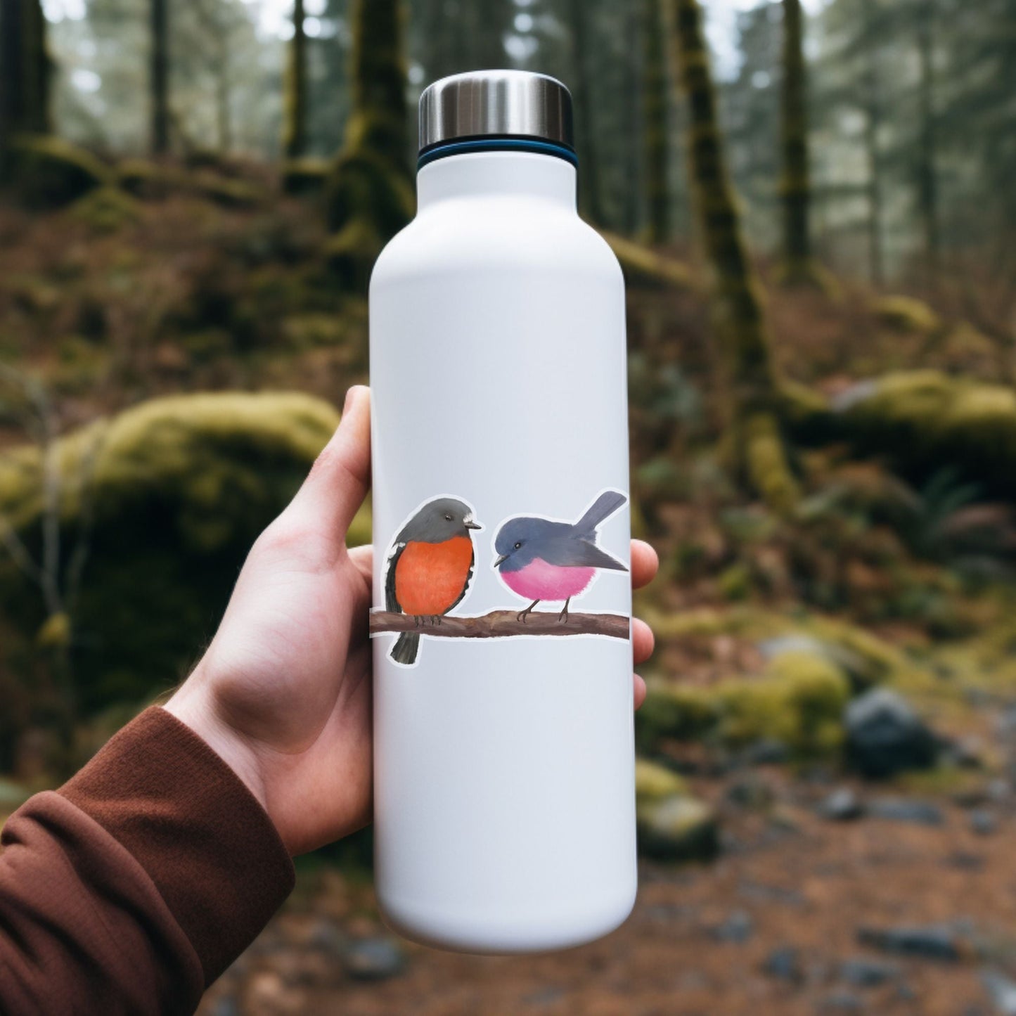 Love Birds Sticker - MerikaArt