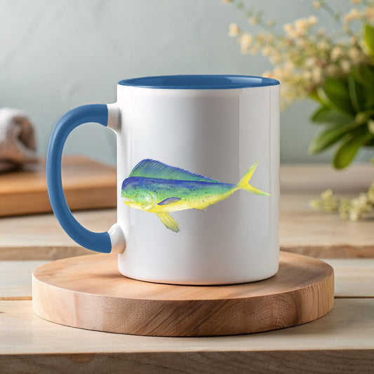 Mahi - Mahi Fish Mug - MerikaArt