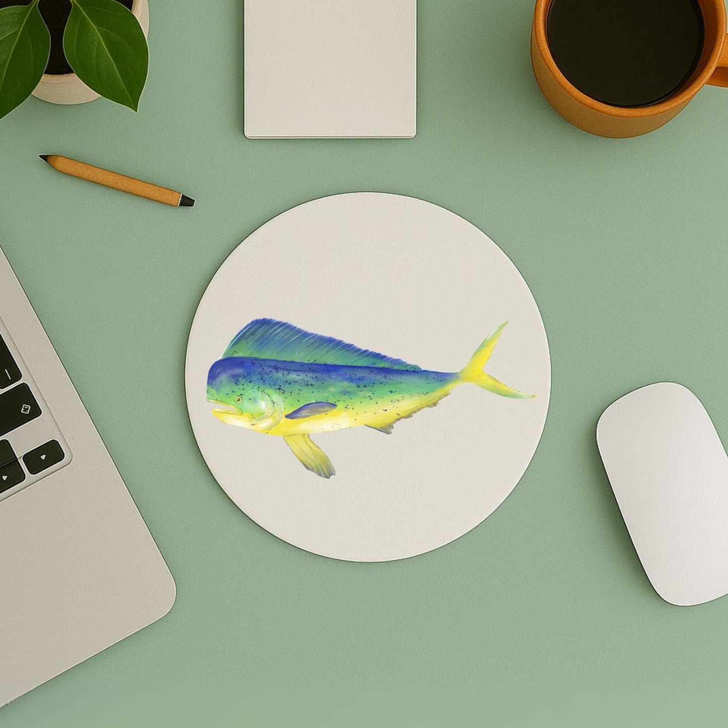 Mahi - Mahi Mousepad - MerikaArt