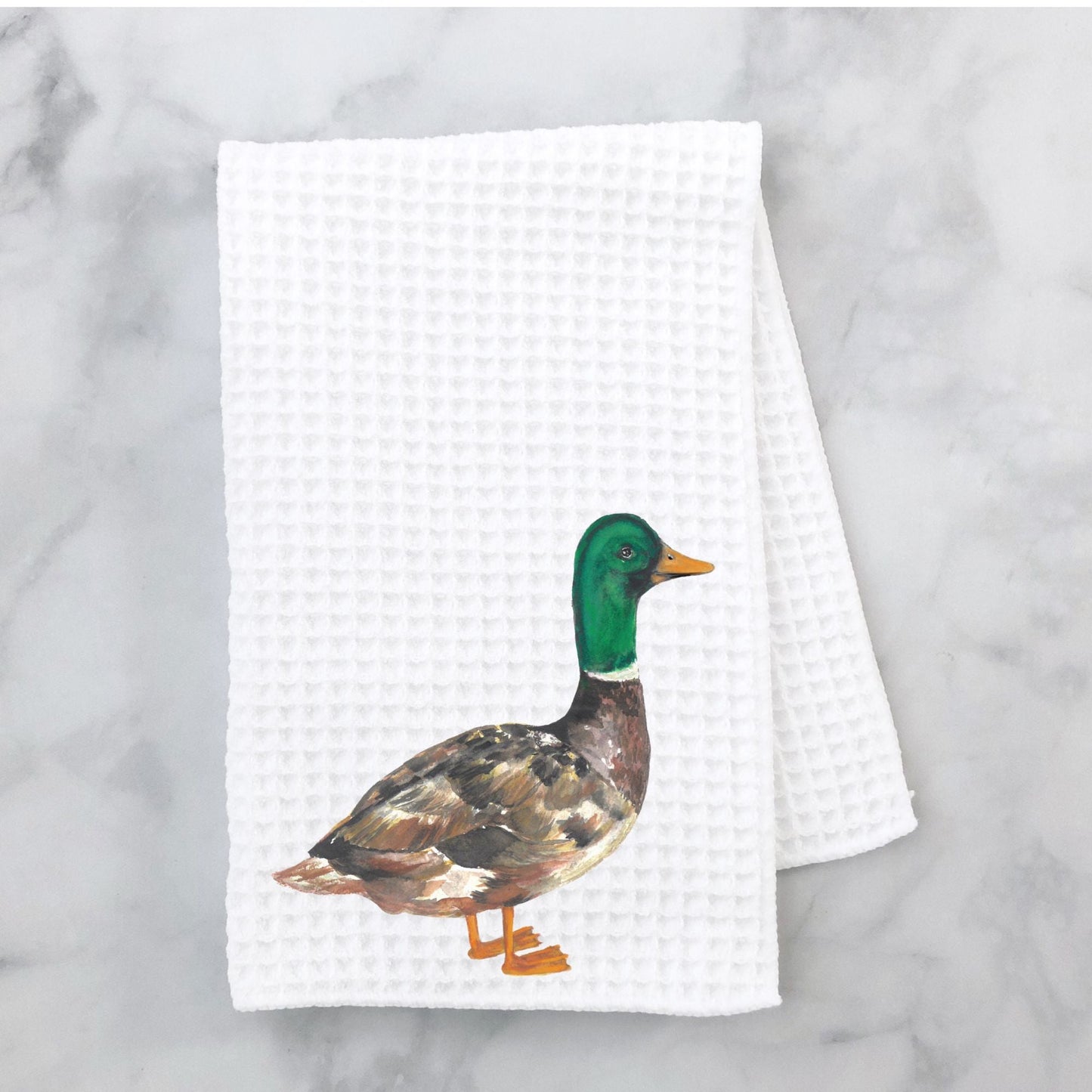 Mallard Duck Kitchen Towel - MerikaArt
