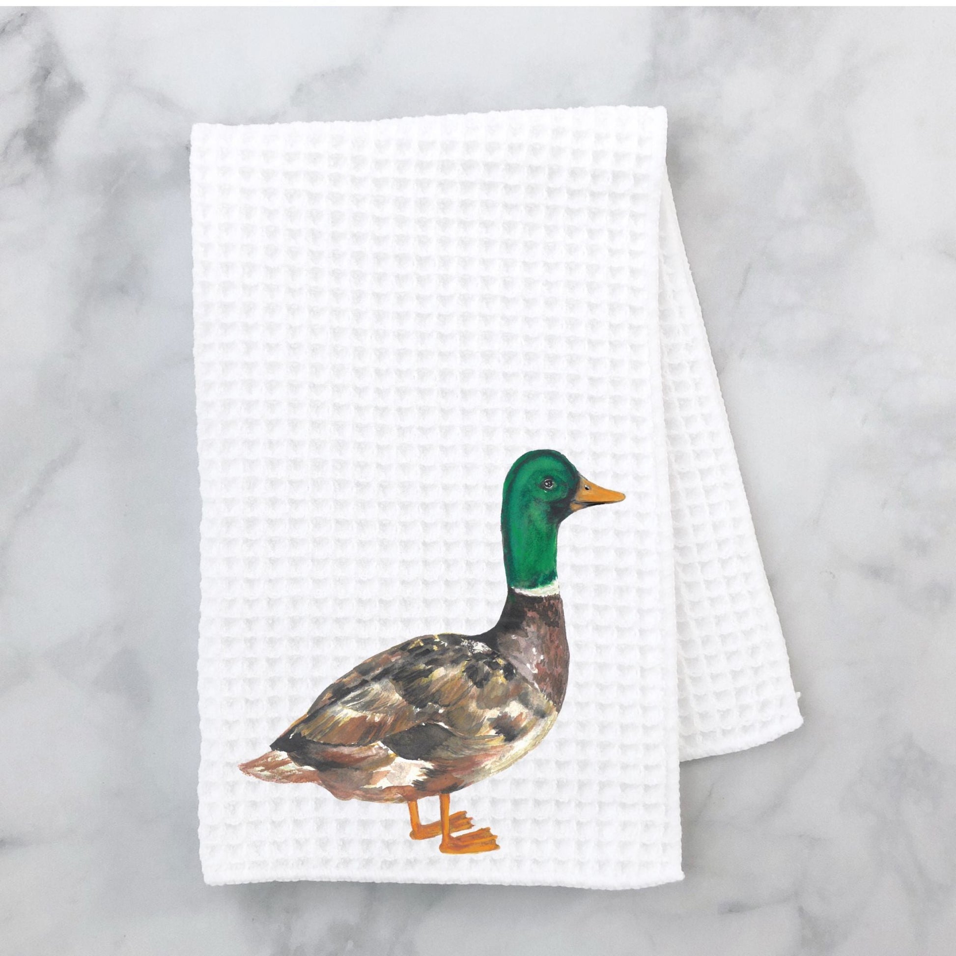 Mallard Duck Kitchen Towel - MerikaArt