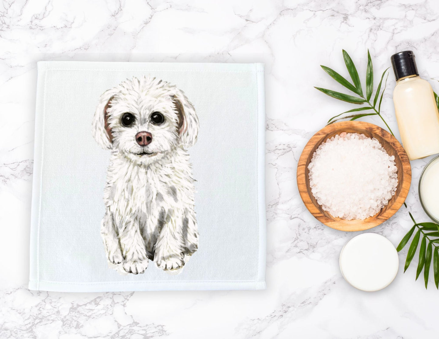 Maltese Washcloth - MerikaArt