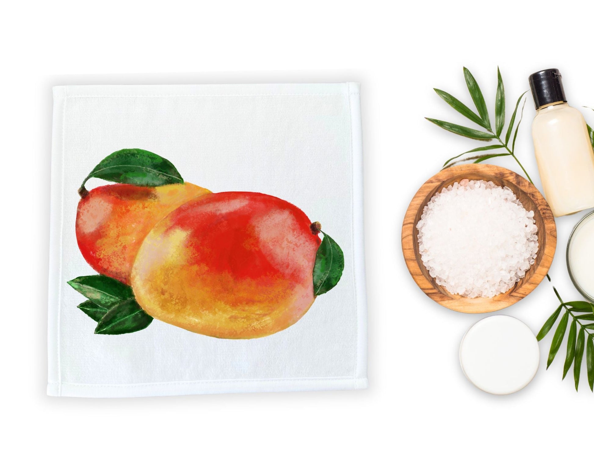 Mango Delight Washcloth - MerikaArt