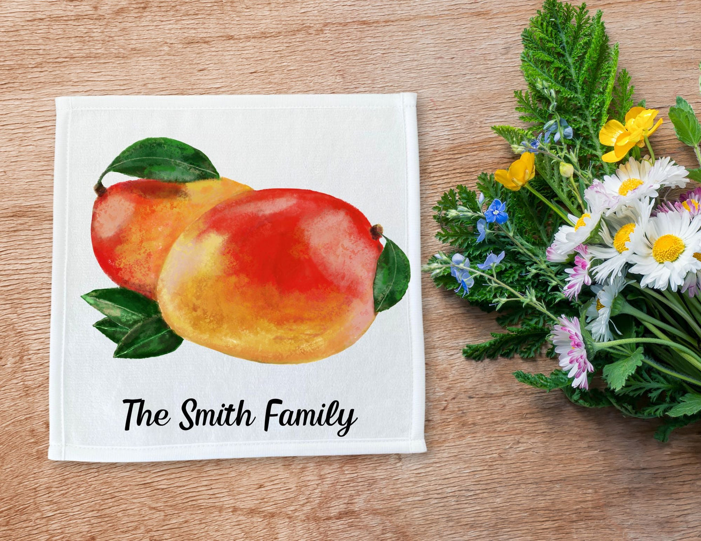 Mango Delight Washcloth - MerikaArt