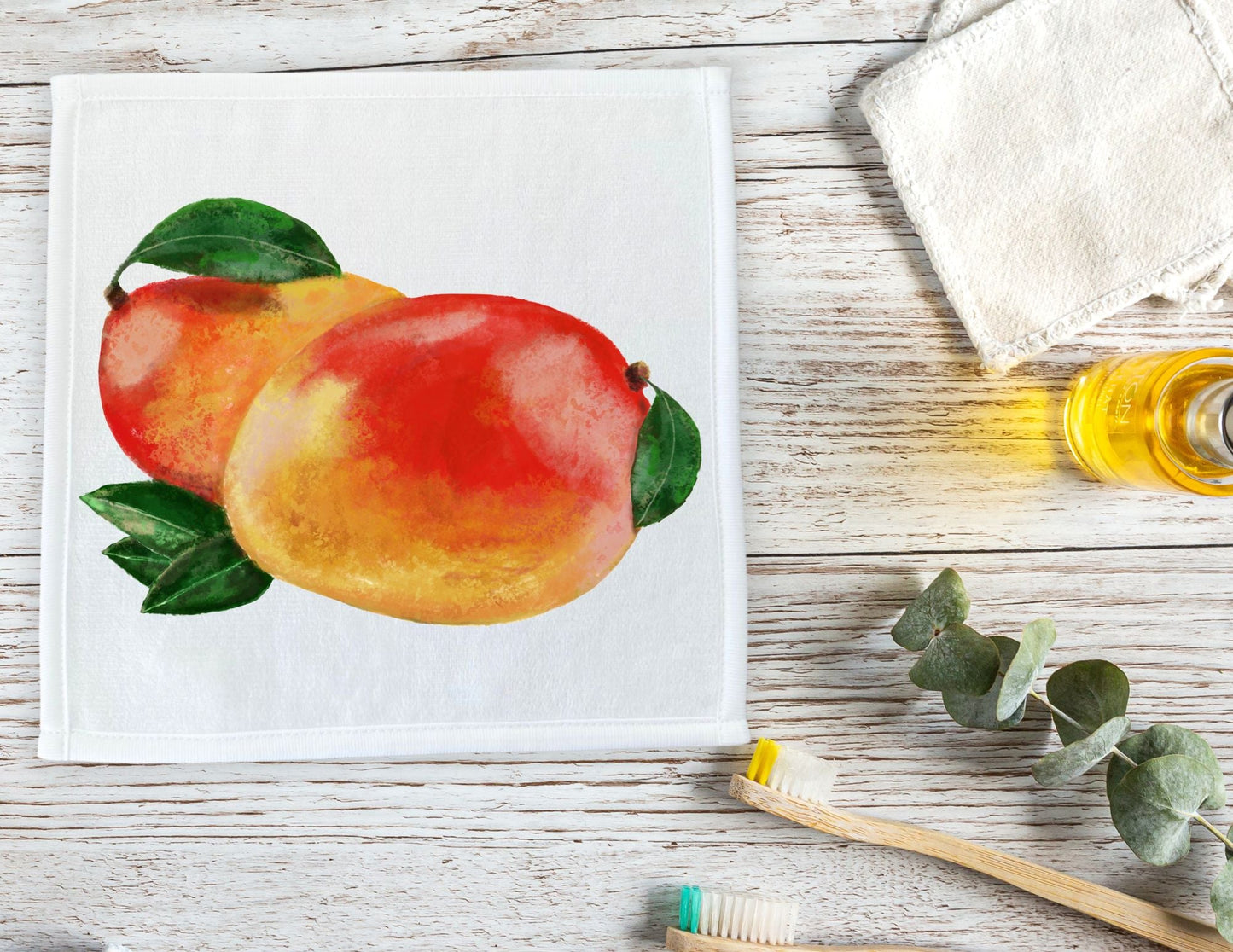 Mango Delight Washcloth - MerikaArt