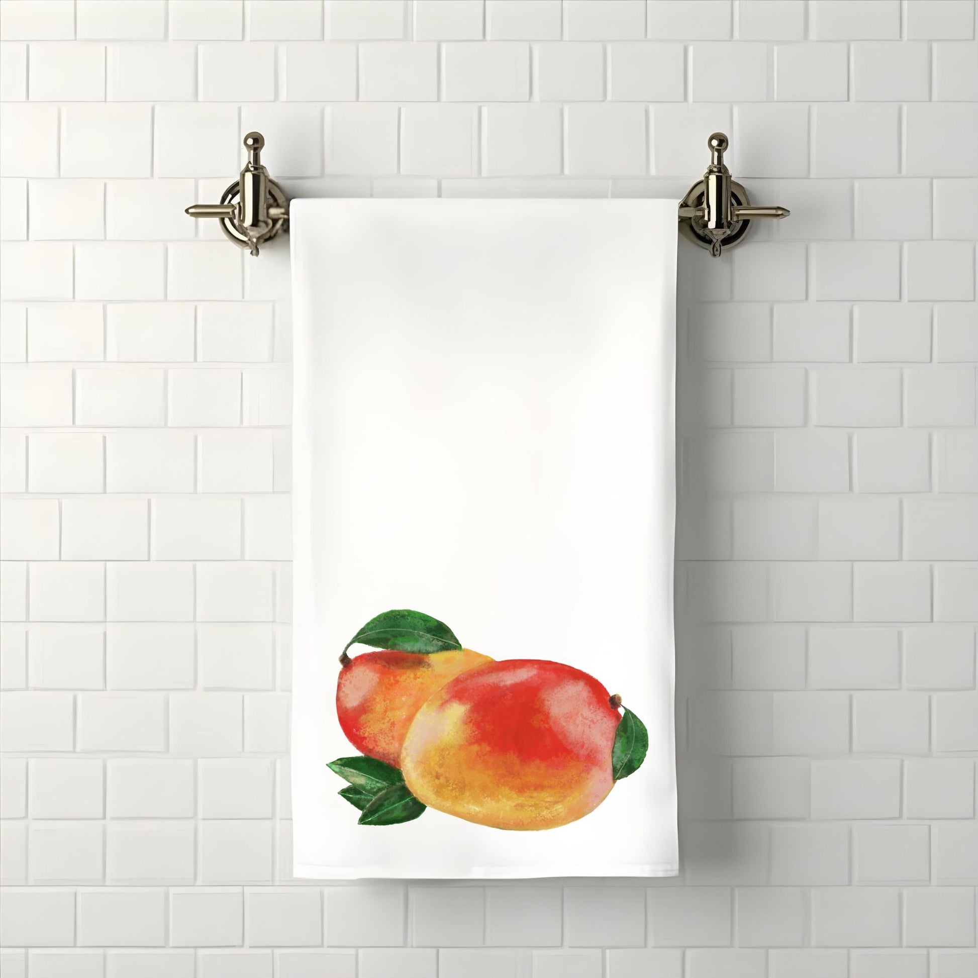Mango Fruit Bathroom Towel - MerikaArt