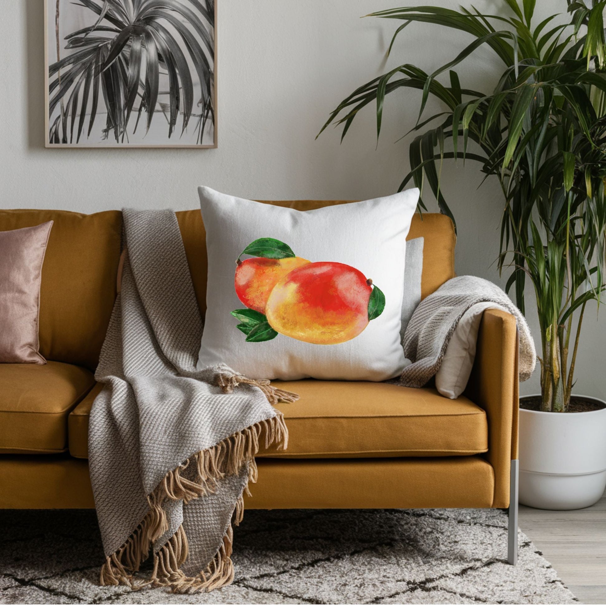 Mango Pillow - MerikaArt