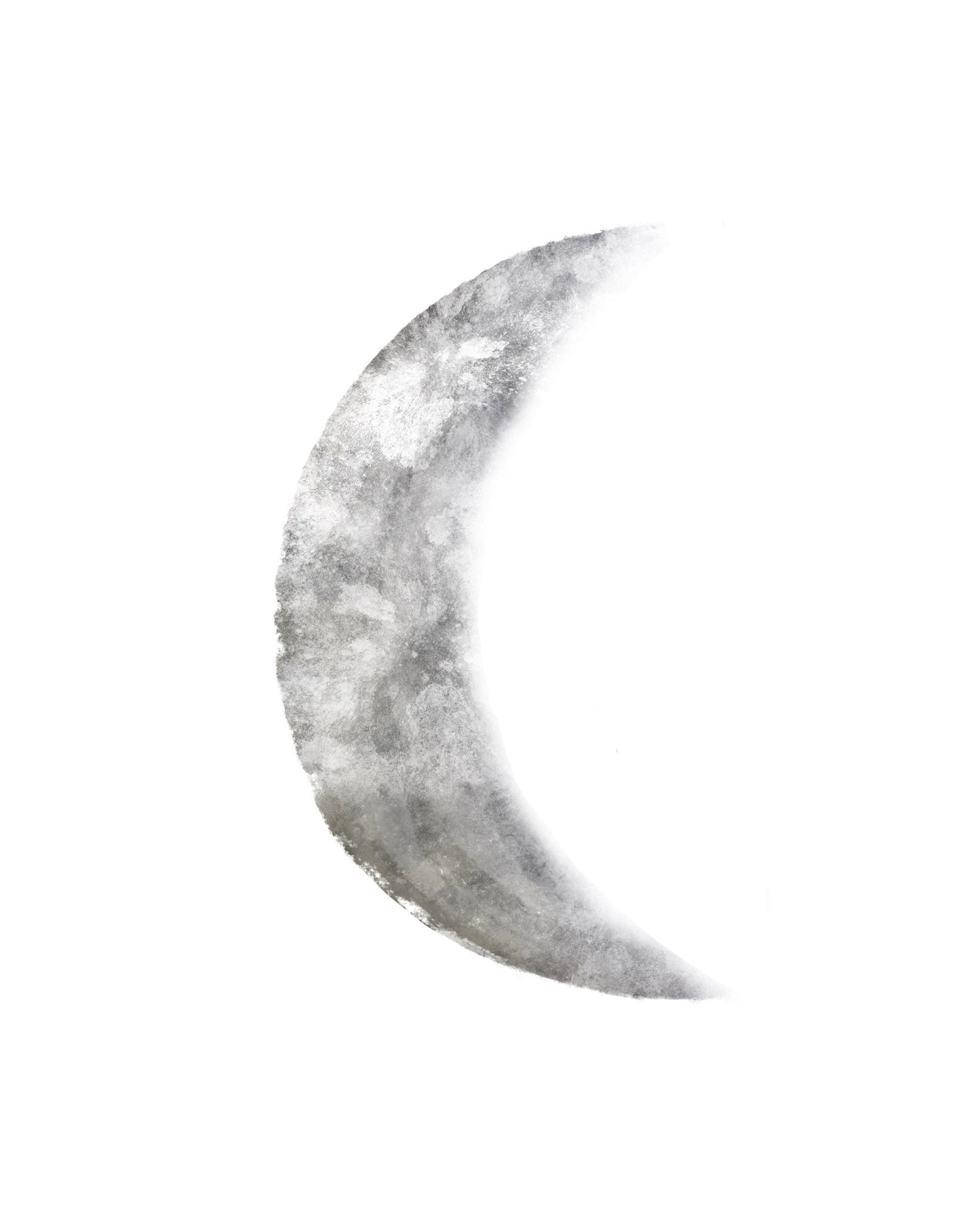 Moon Phases Set of 3 Prints, Gray Moon Poster, Galaxy Artwork, Home Wall Decor, Modern Wall Art, Bedroom Wall Decor, Lunar phase, Space Art - MerikaArt