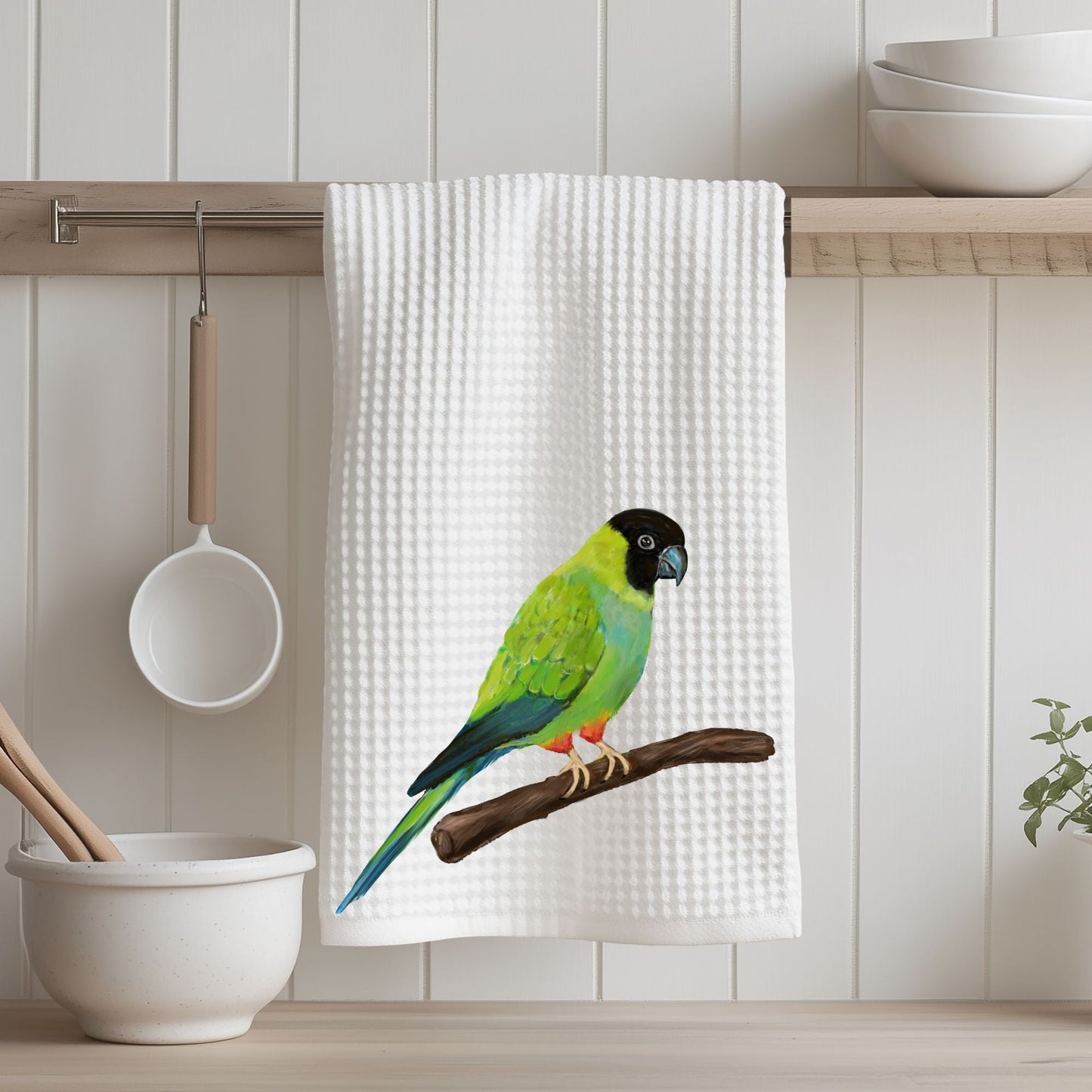 Nanday Conure Kitchen Towel - MerikaArt