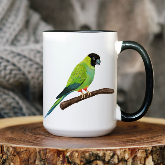 Nanday Conure Mug - MerikaArt