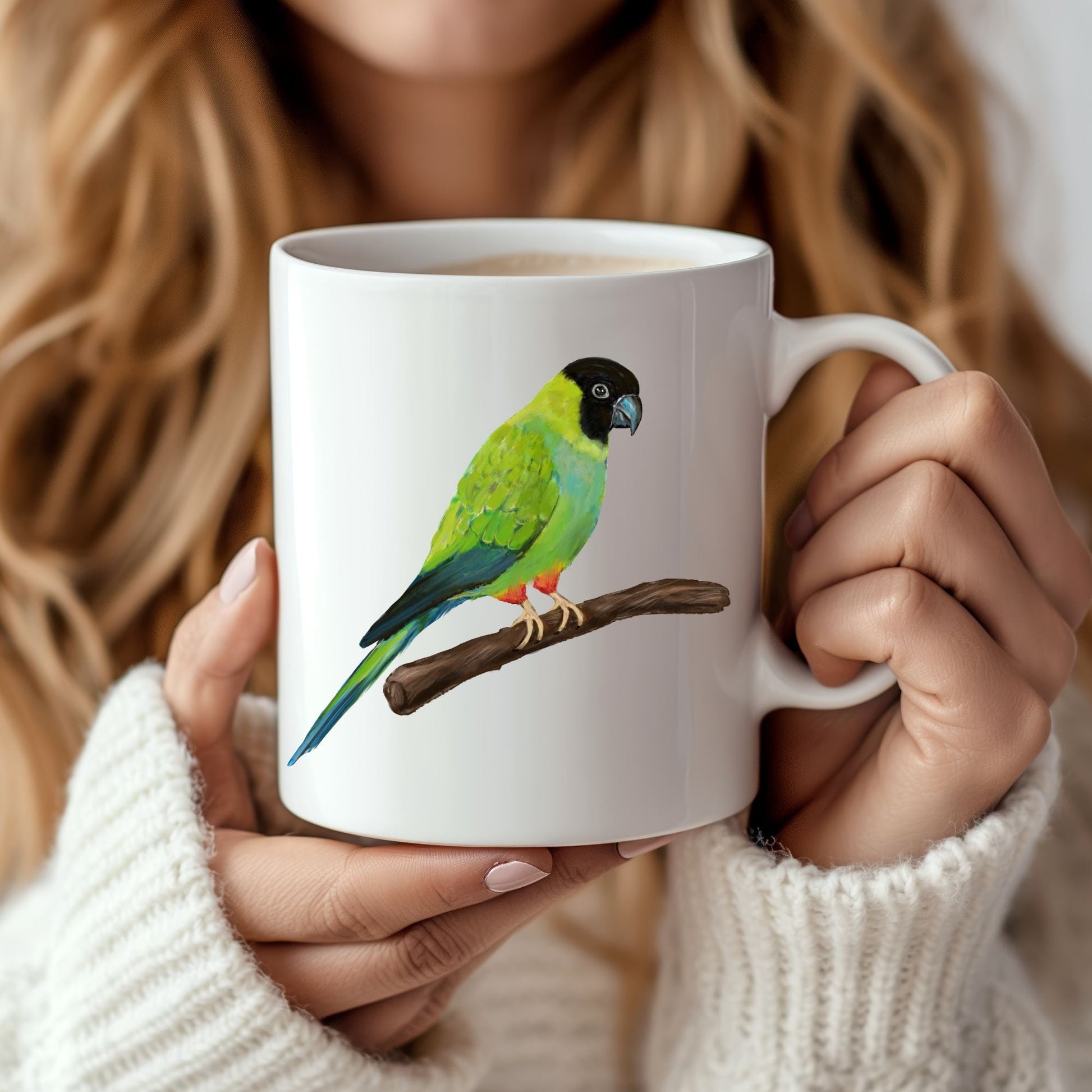 Nanday Conure Mug - MerikaArt