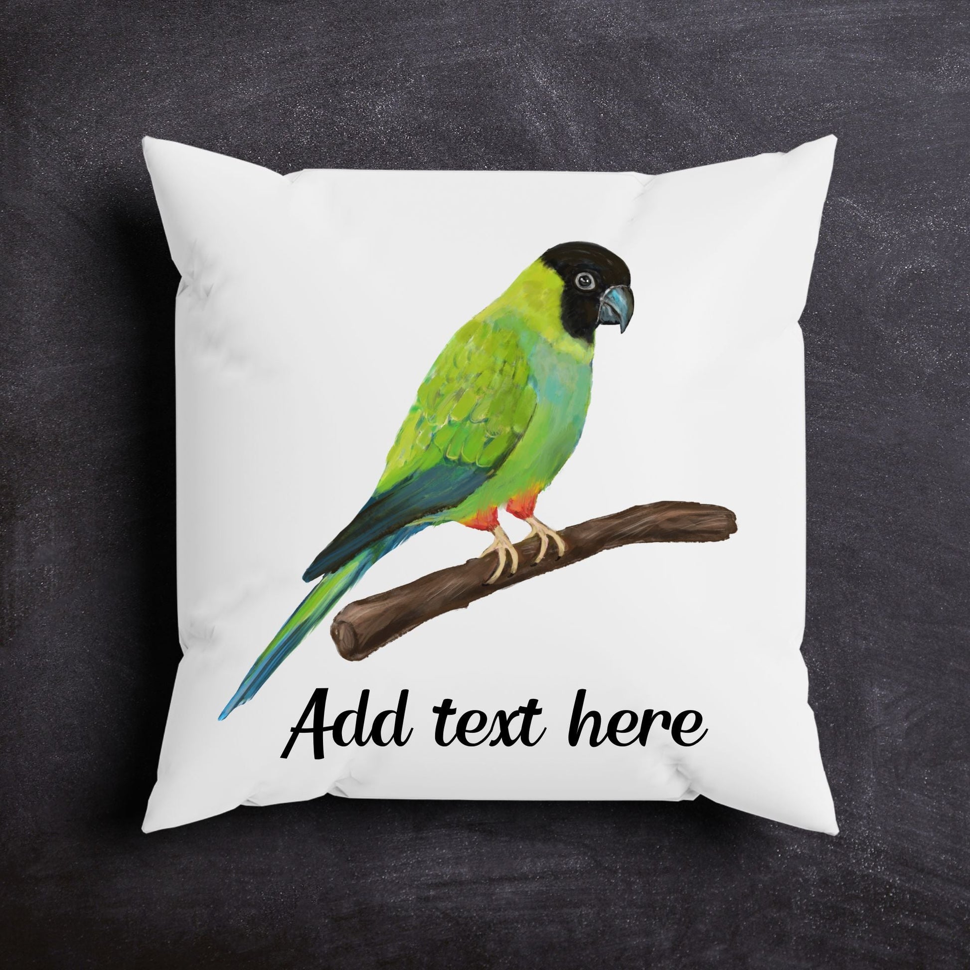 Nanday Conure Pillow - MerikaArt
