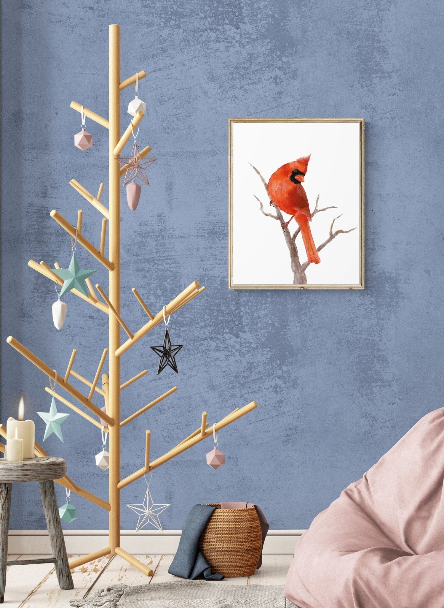 Northern Cardinal Print - MerikaArt