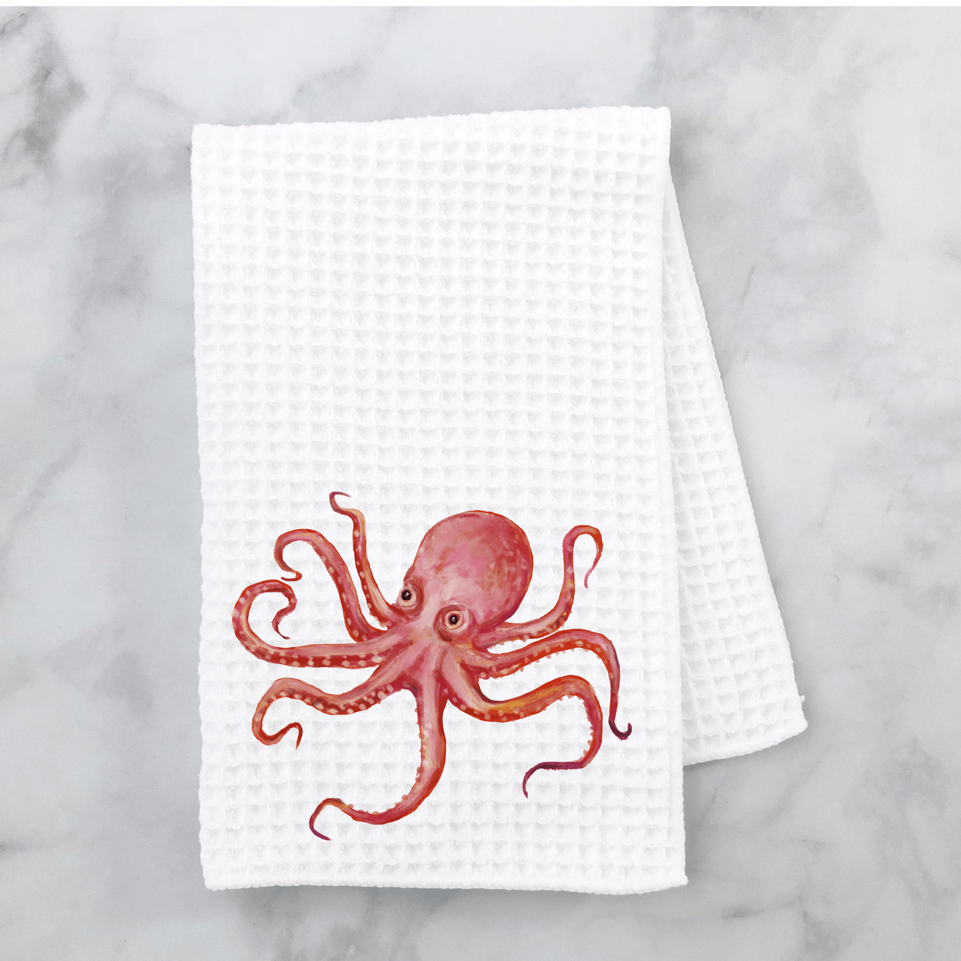 Octopus Kitchen Towel - MerikaArt