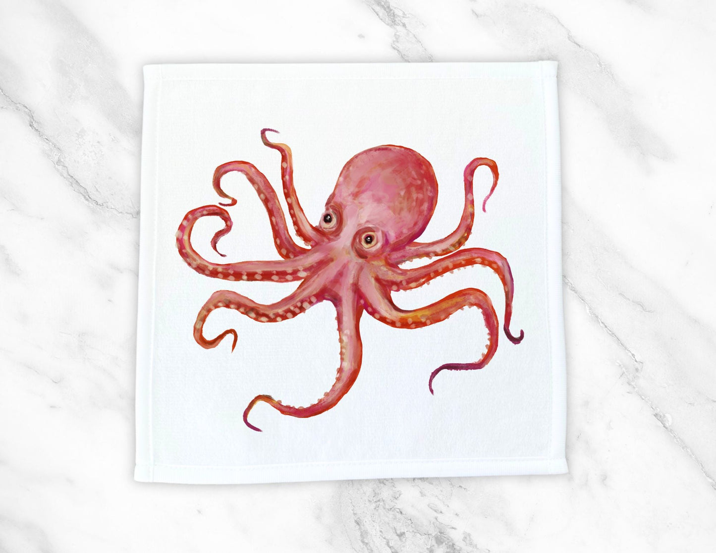 Octopus Washcloth - MerikaArt