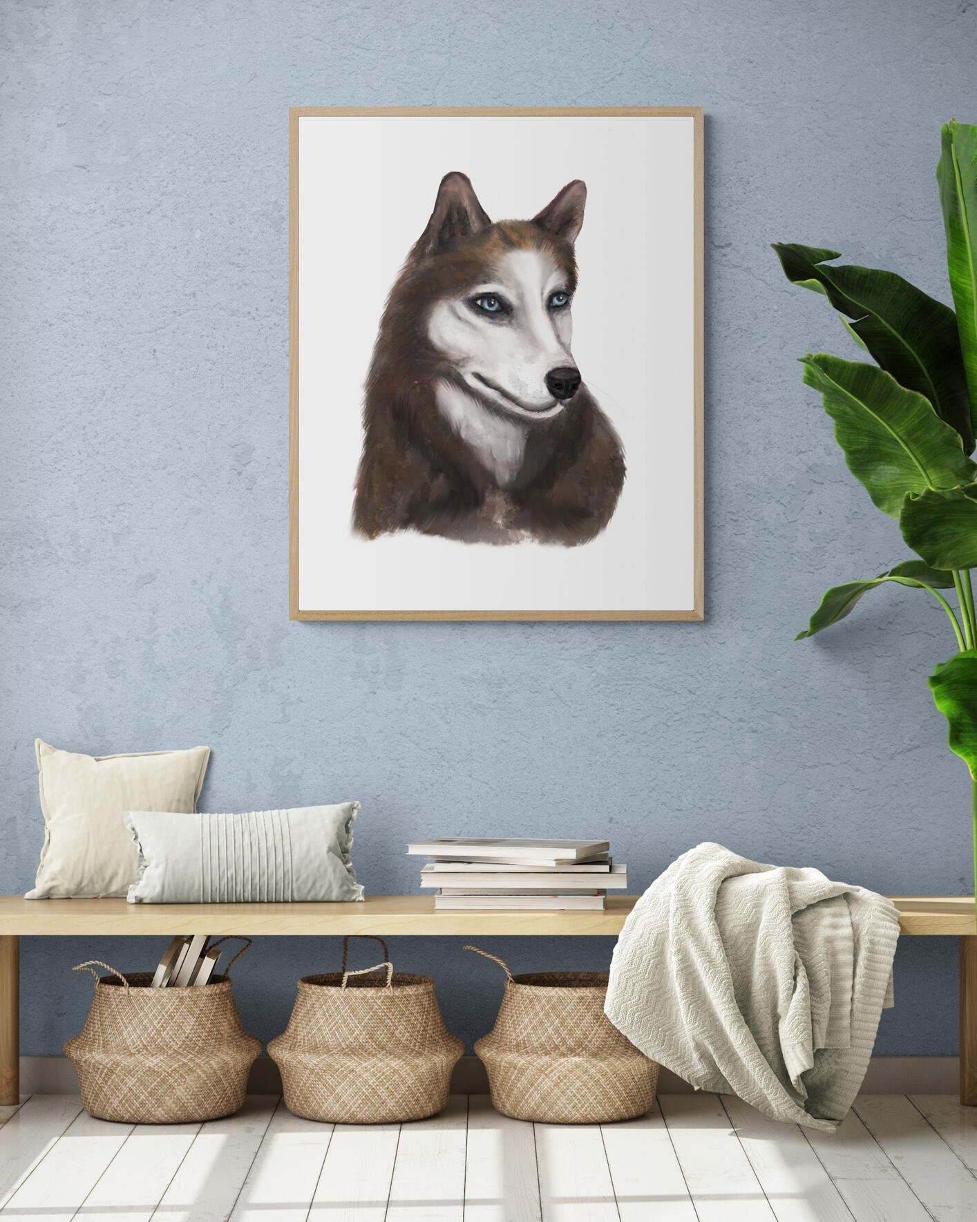 Original Wolf Print - MerikaArt