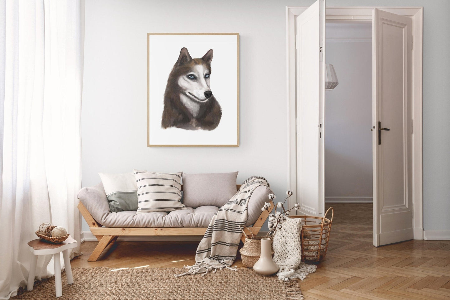 Original Wolf Print - MerikaArt