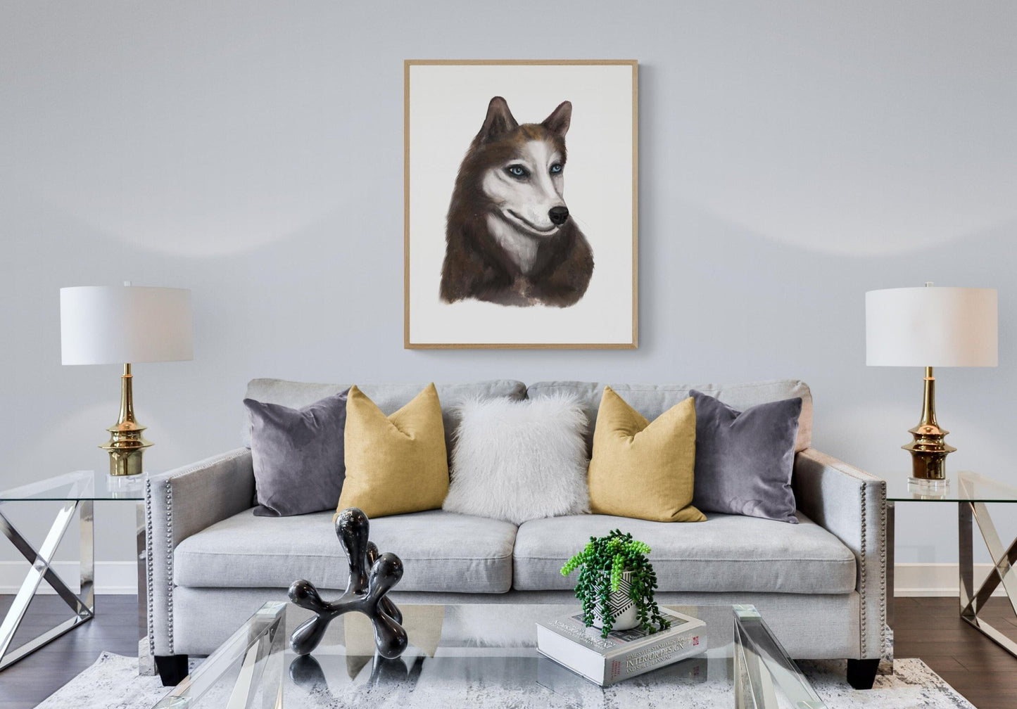 Original Wolf Print - MerikaArt