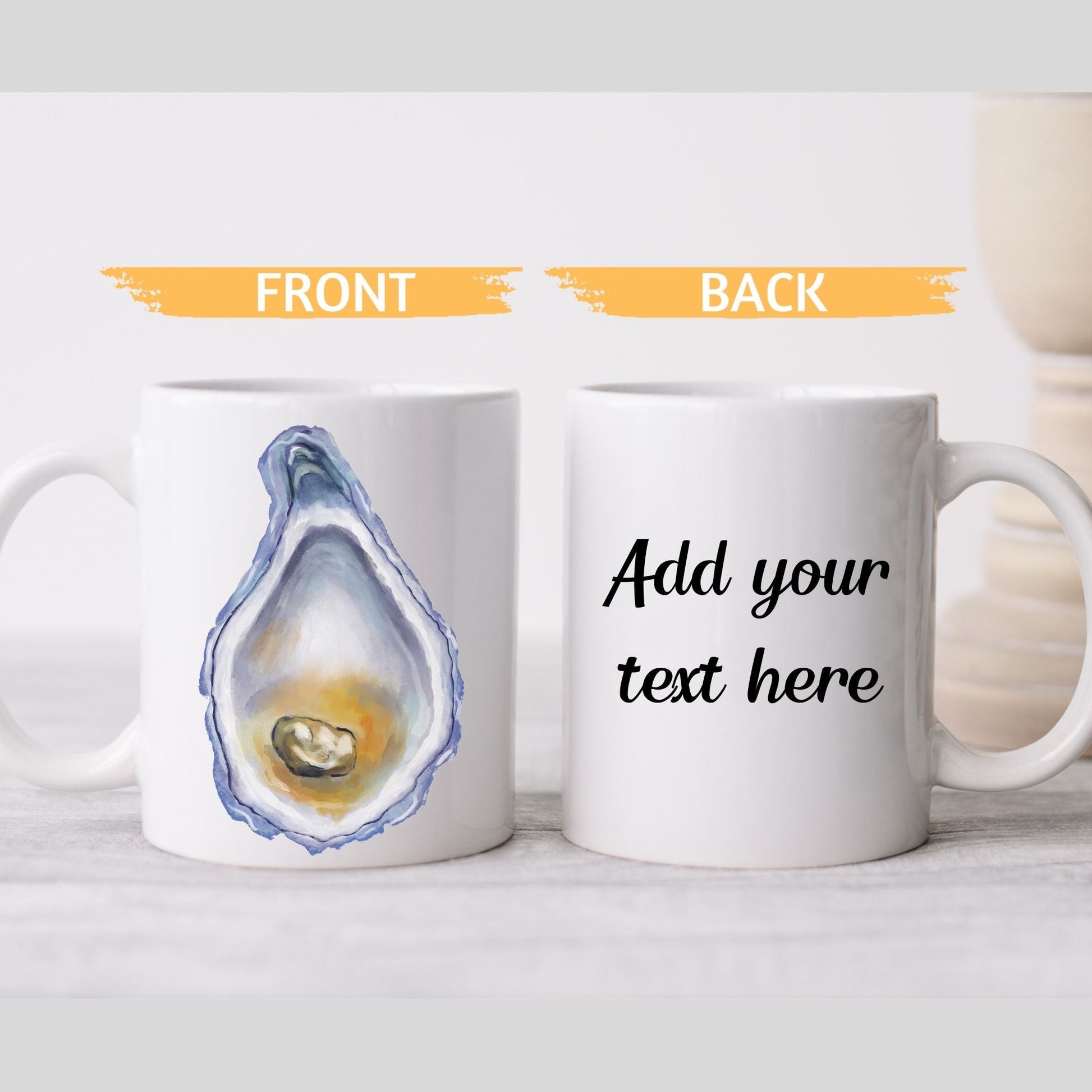 Oyster Mug - MerikaArt
