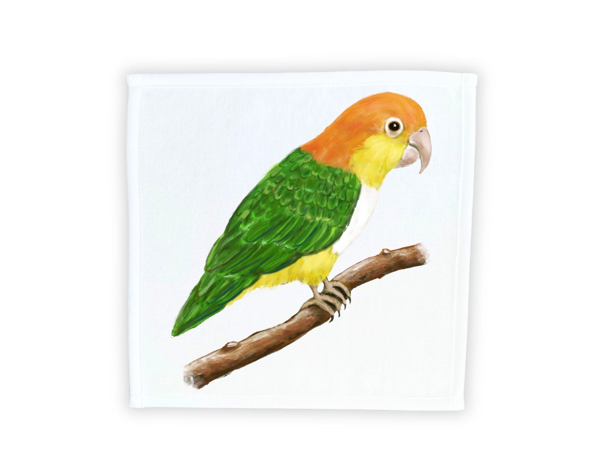 Parrot Washcloth - MerikaArt