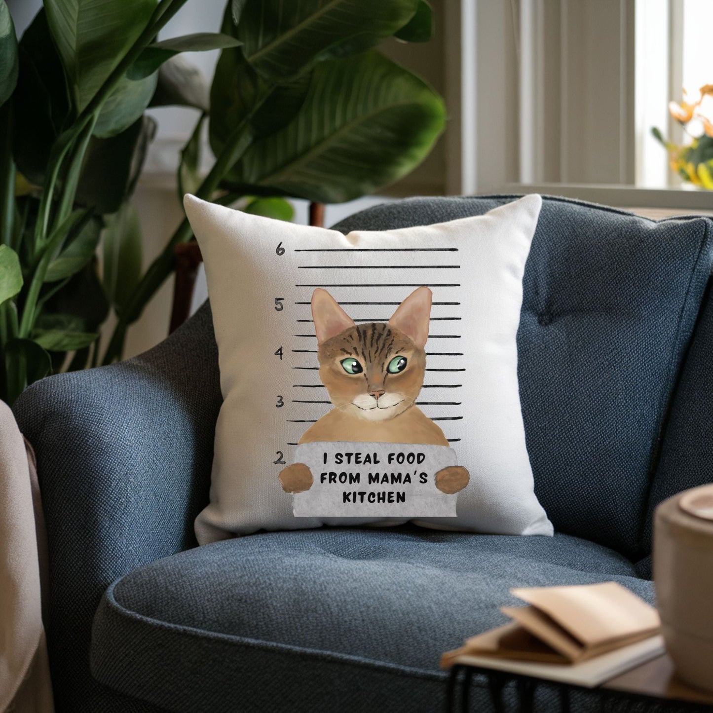 Personalized Abyssinian Cat Pillow - MerikaArt