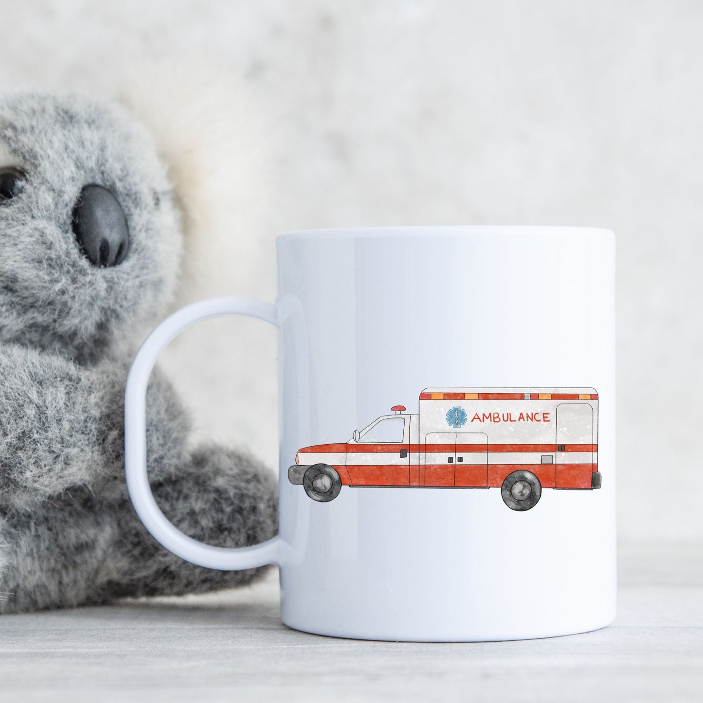 Personalized Ambulance Mug - MerikaArt