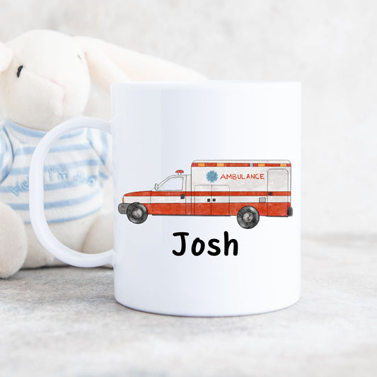 Personalized Ambulance Mug - MerikaArt