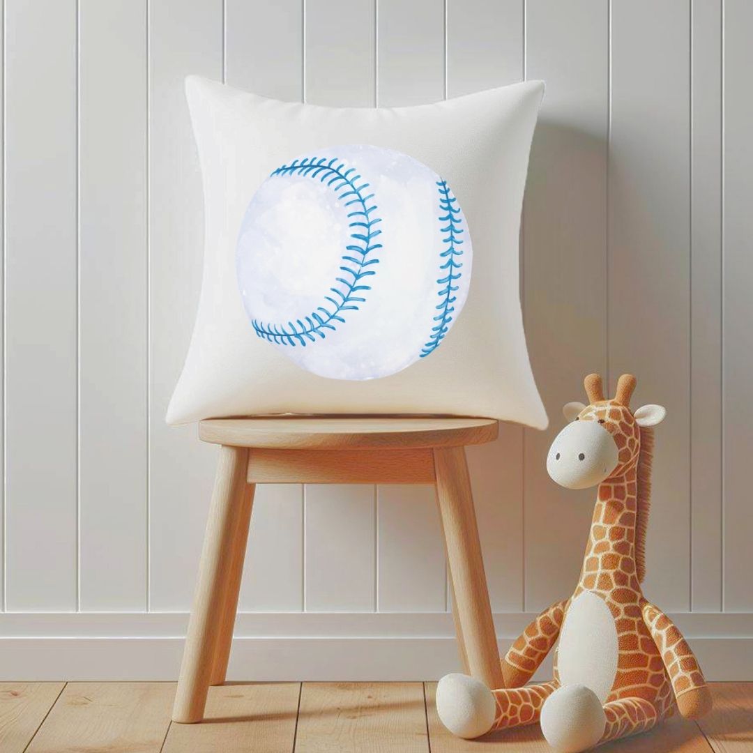 Personalized Baseball Kids Pillow - MerikaArt