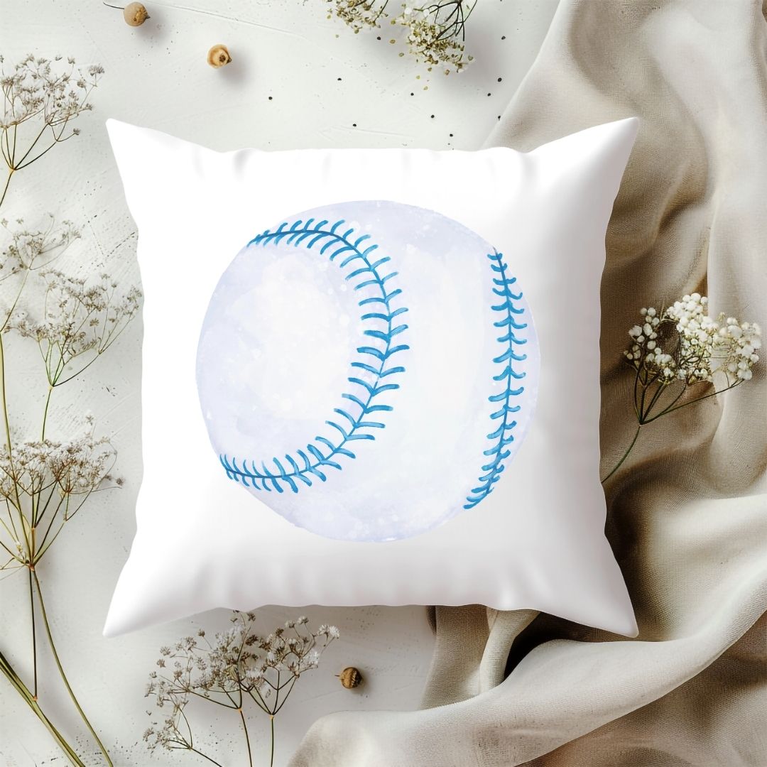 Personalized Baseball Kids Pillow - MerikaArt