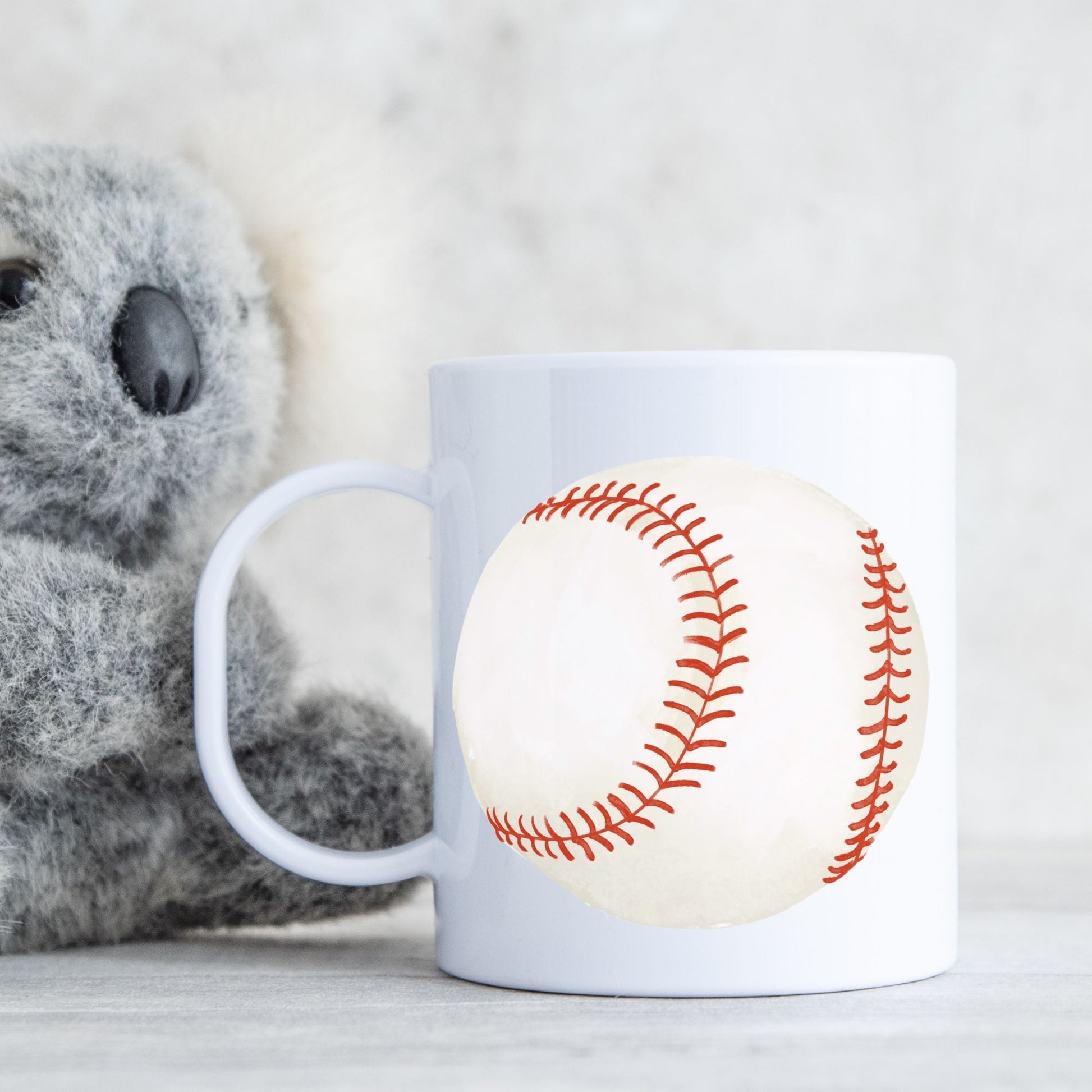 Personalized Baseball Mug - MerikaArt