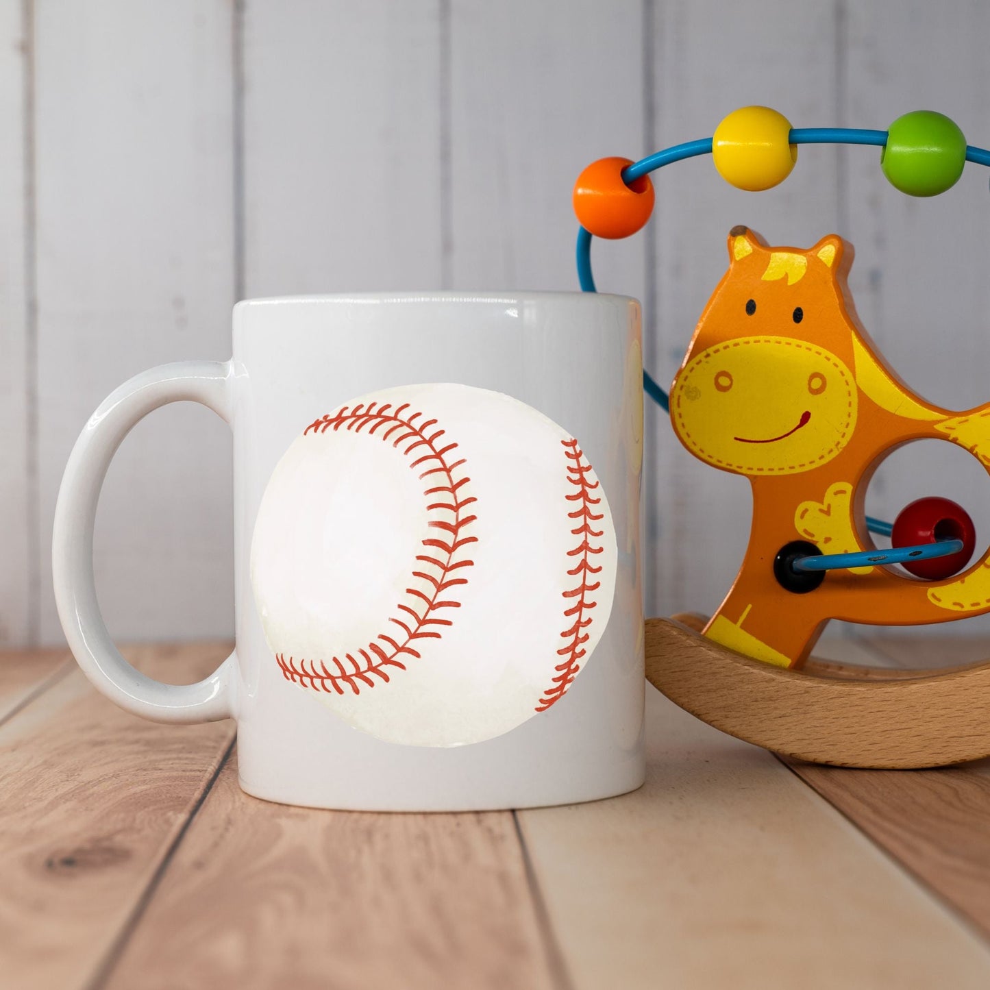 Personalized Baseball Mug - MerikaArt
