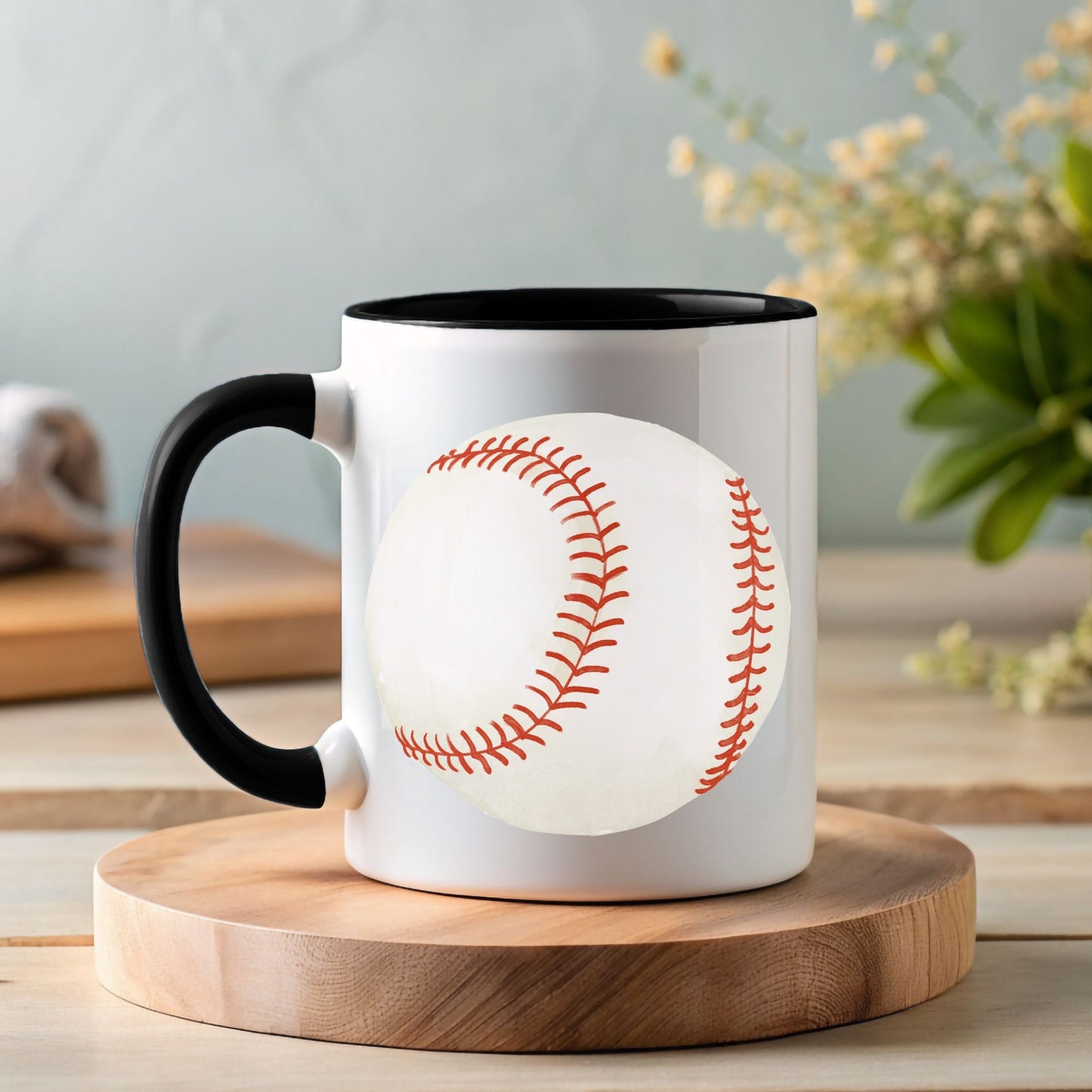 Personalized Baseball Mug - MerikaArt