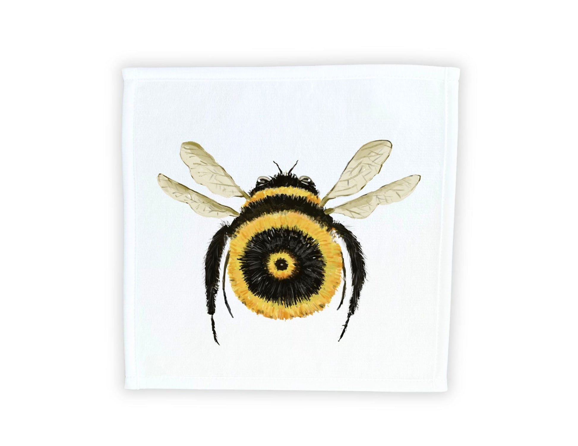 Personalized Bumblebee Washcloth - MerikaArt