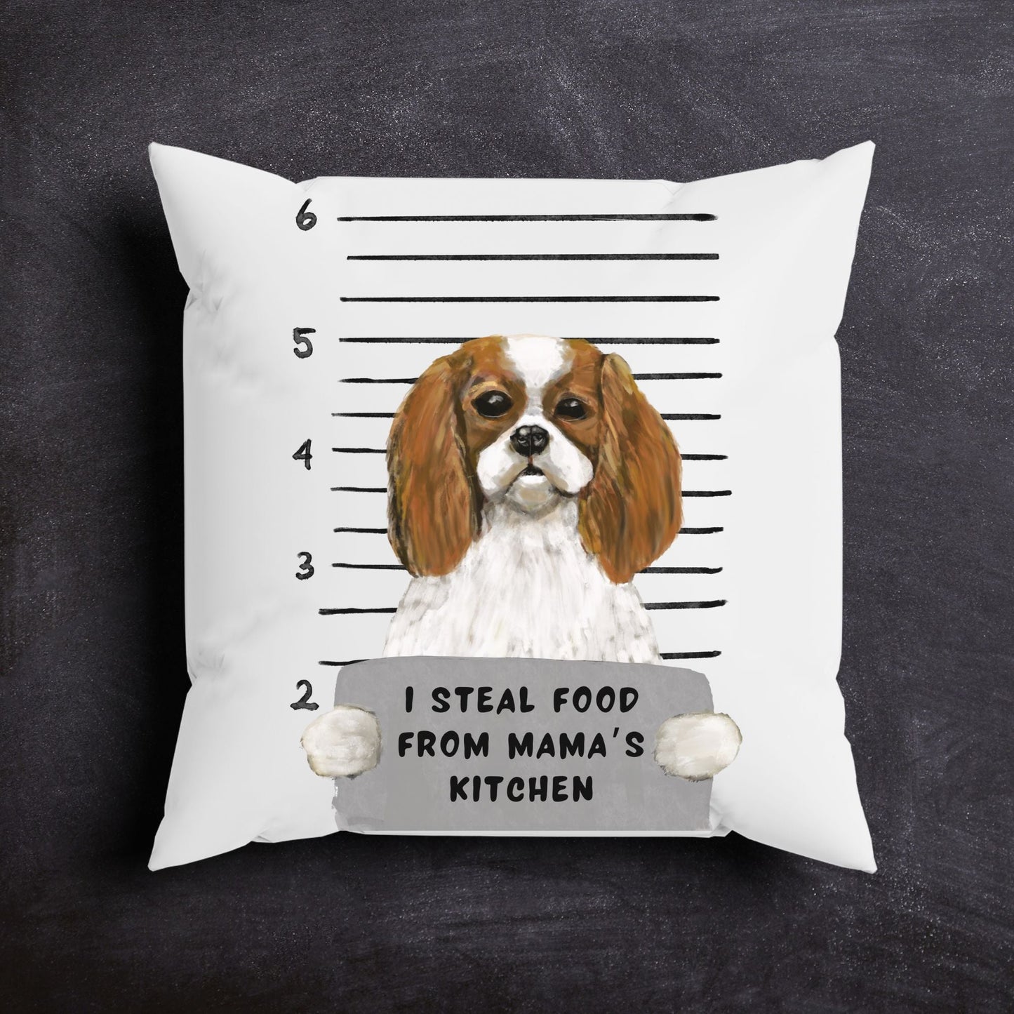 Personalized Cavalier King Charles Spaniel Pillow - MerikaArt