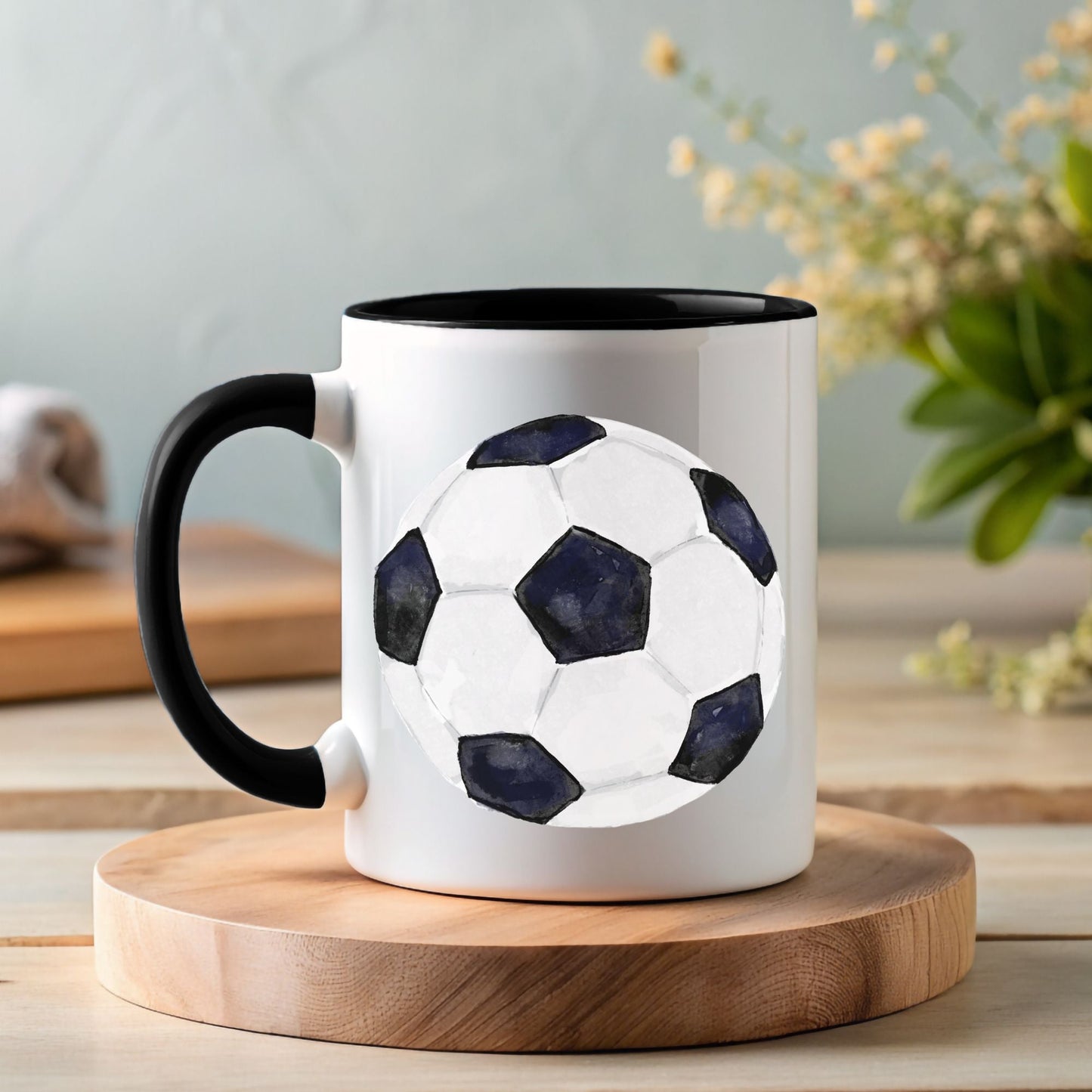 Personalized Soccer Mug - MerikaArt