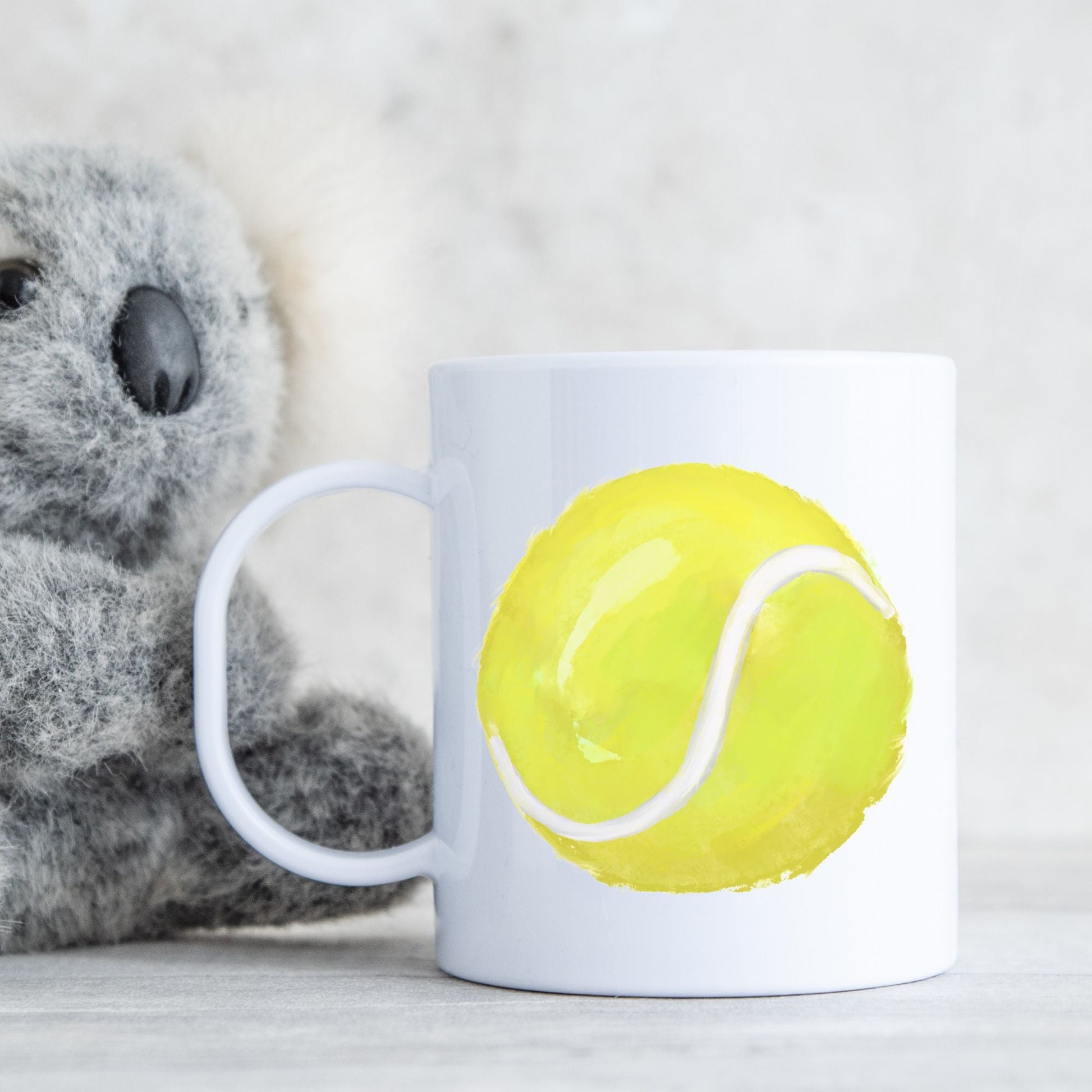 Personalized Tennis Mug - MerikaArt