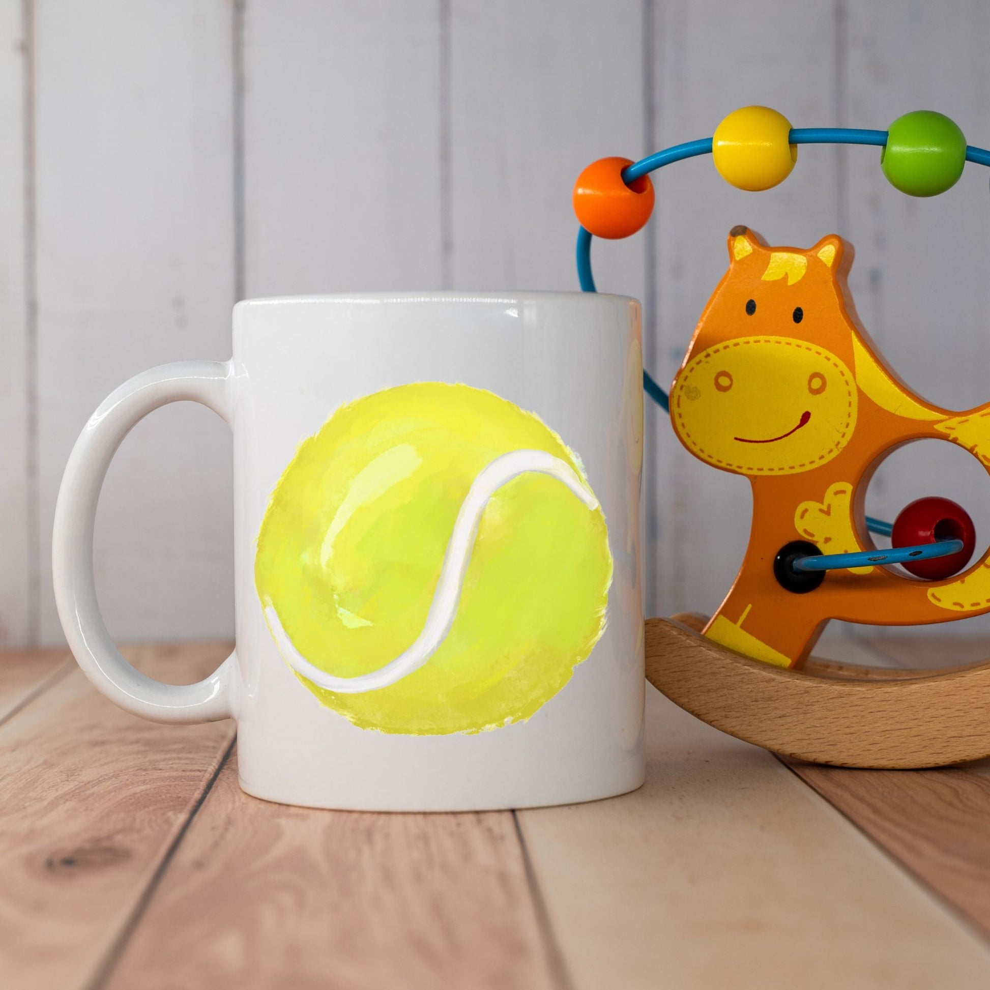 Personalized Tennis Mug - MerikaArt