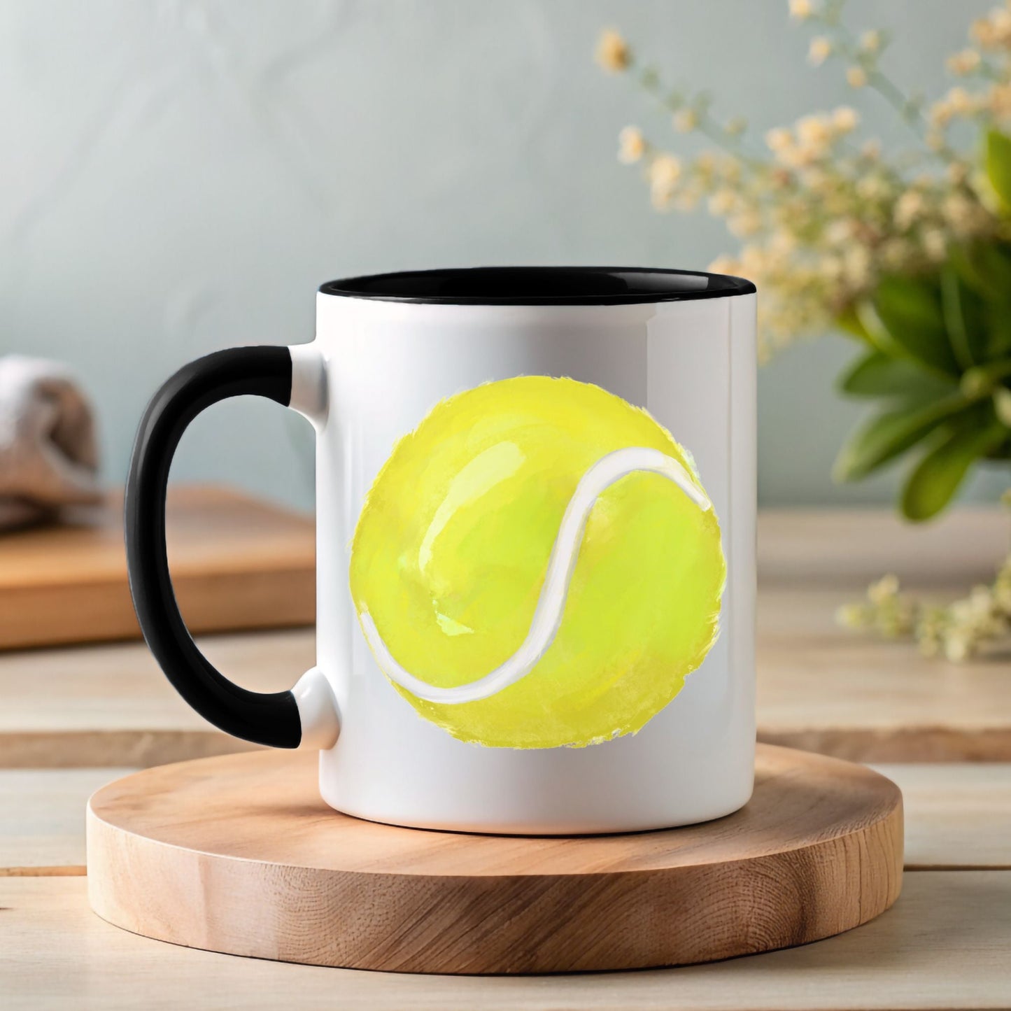Personalized Tennis Mug - MerikaArt