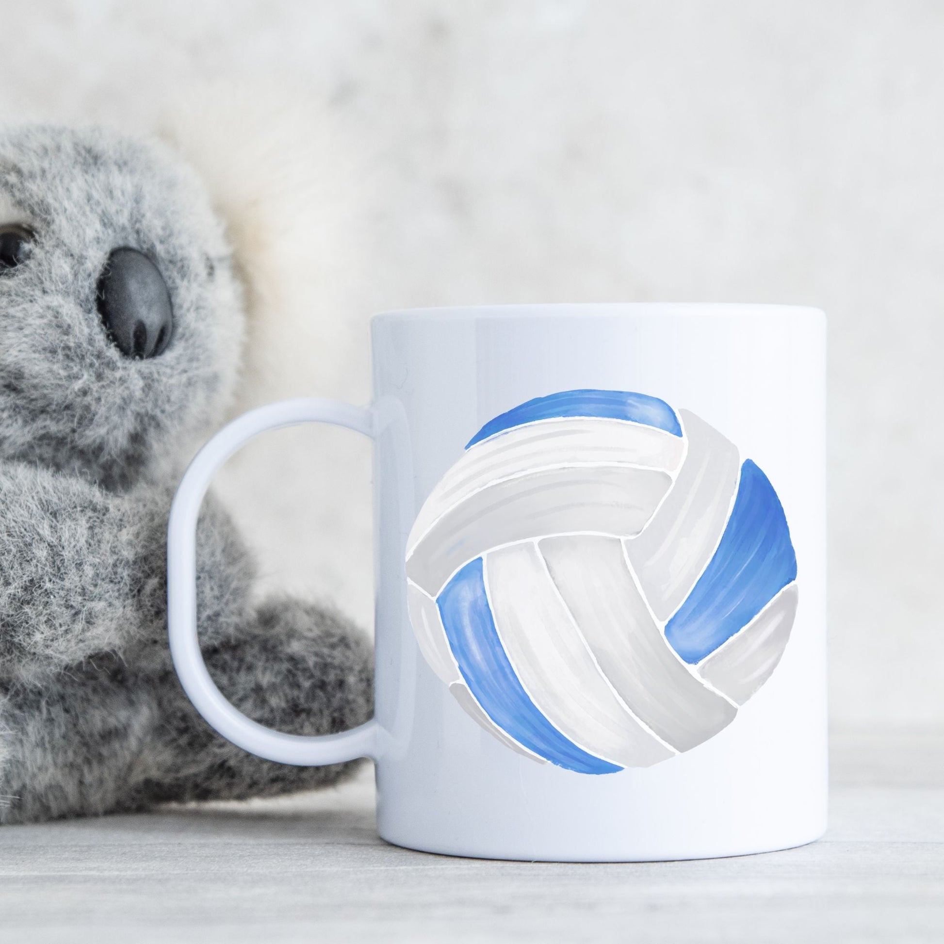Personalized Volleyball Mug - MerikaArt
