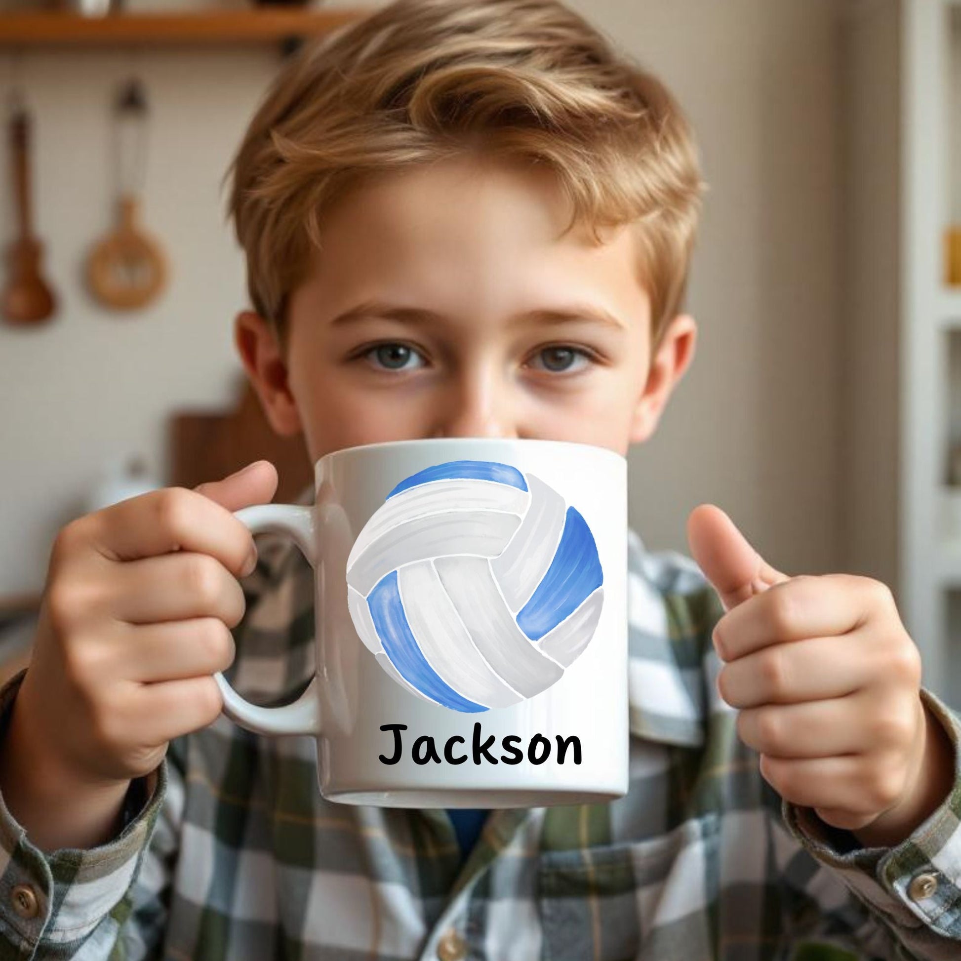 Personalized Volleyball Mug - MerikaArt