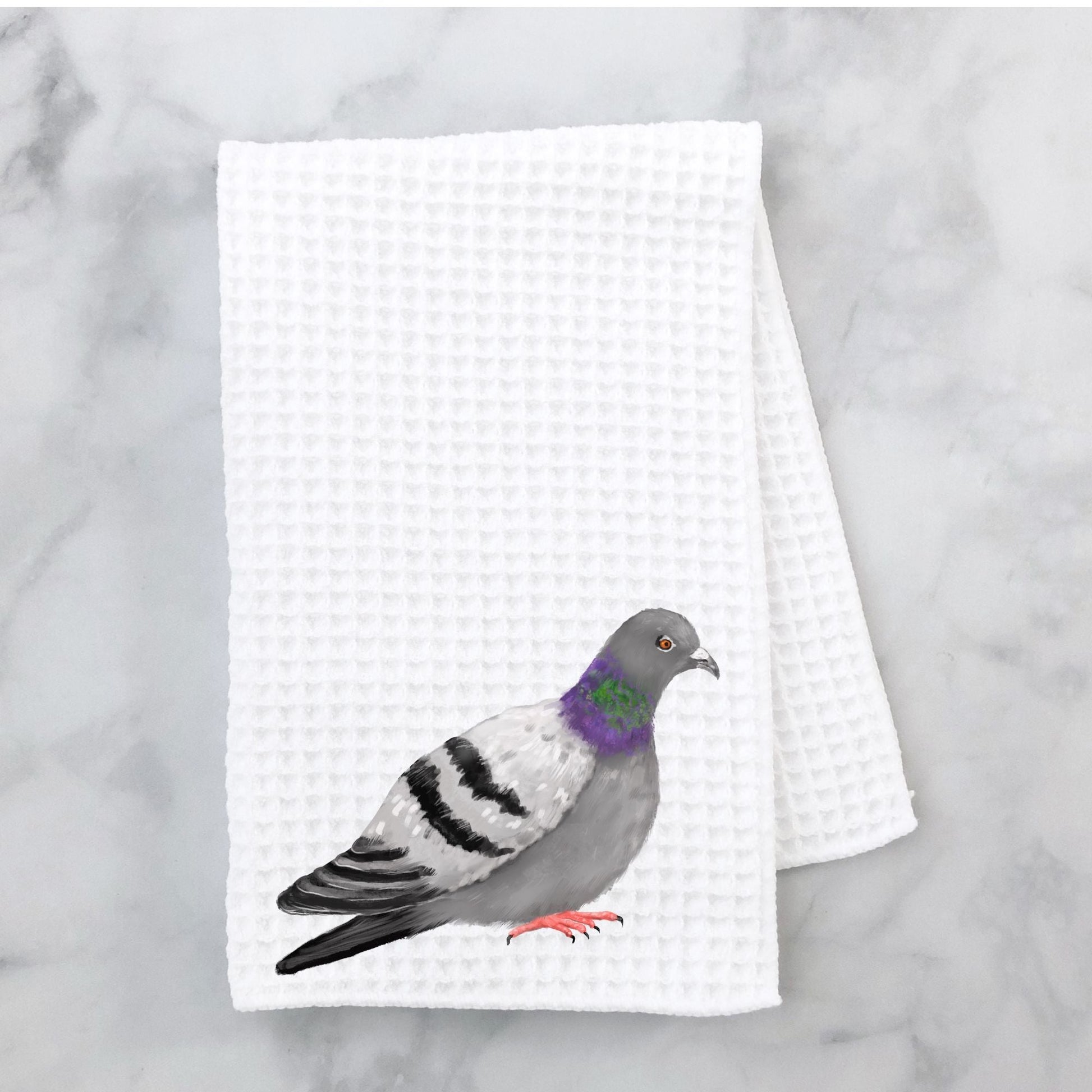 Pigeon Kitchen Towel - MerikaArt